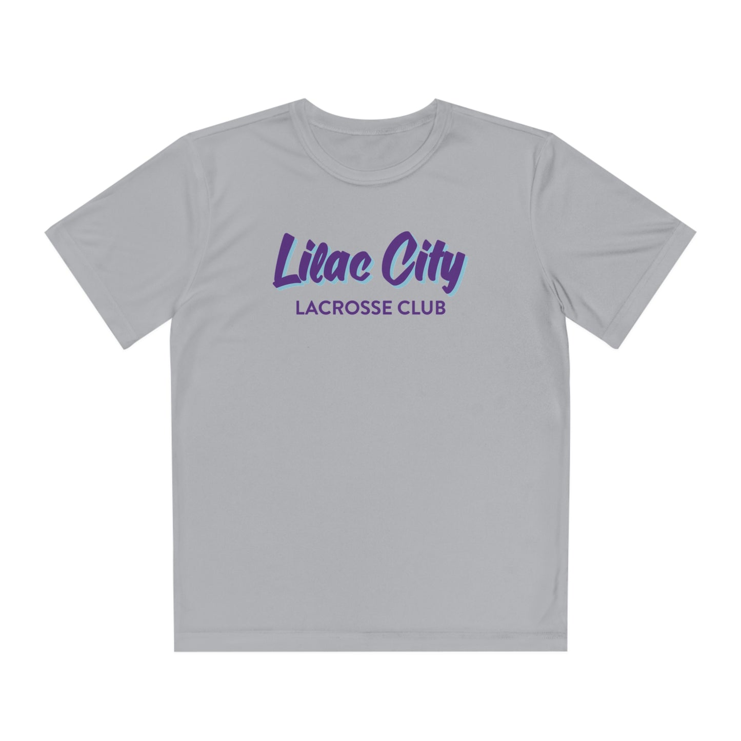 Youth Lilac City Lacrosse Sport-Tek Performance Tee