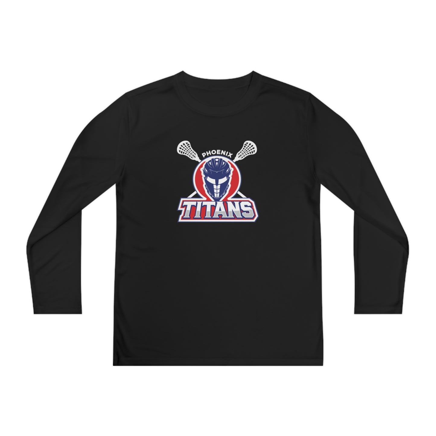 Youth Phoenix Lacrosse Sport-Tek Performance Long Sleeve