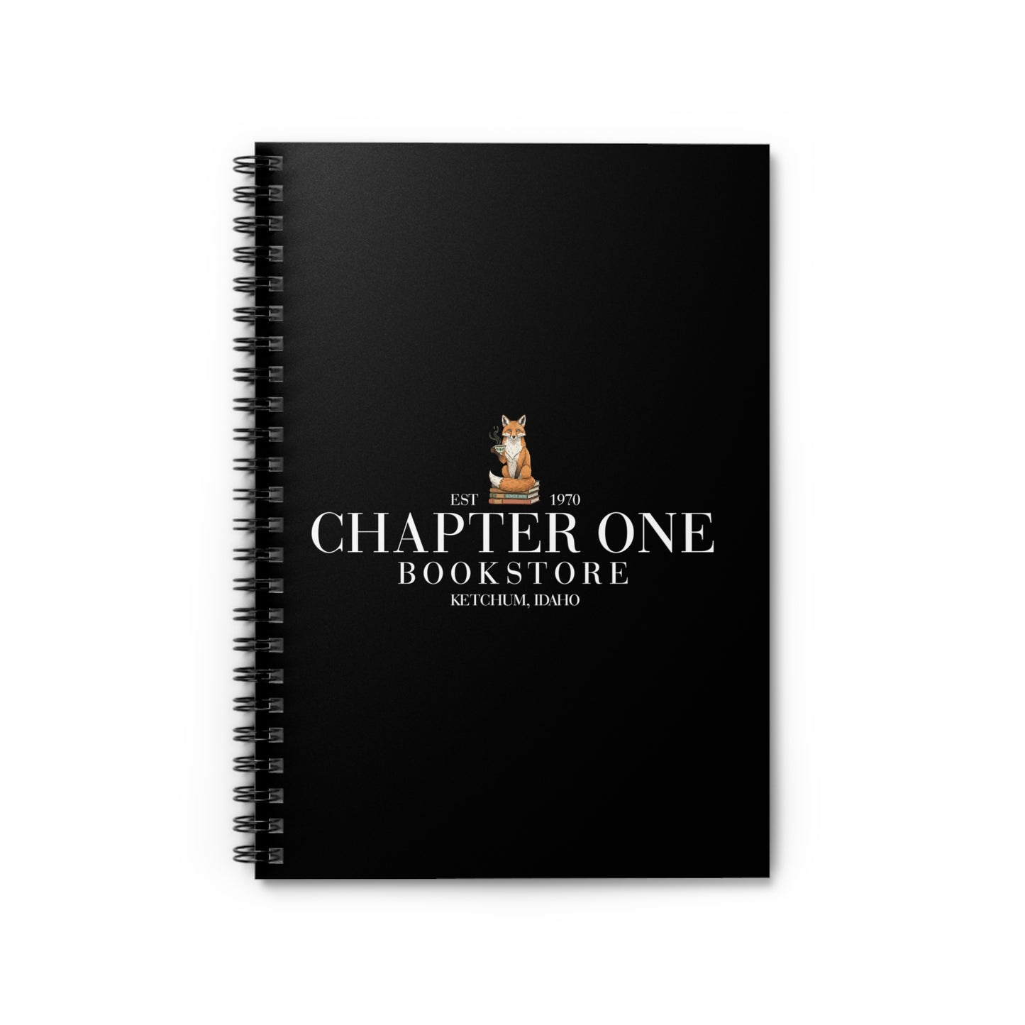 Chapter One Bookstore Spiral Notebook - Ruled Line  (8" x 6")