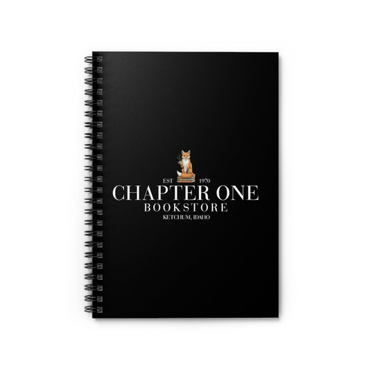 Chapter One Bookstore Spiral Notebook - Ruled Line  (8" x 6")