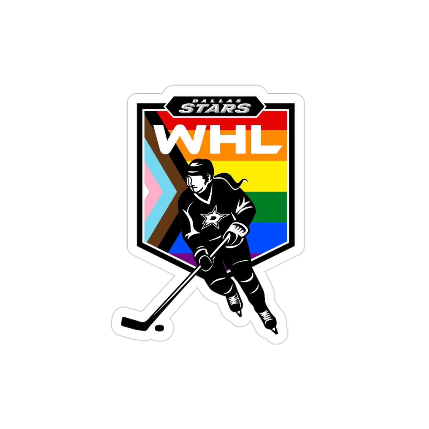 DSWHL Transparent Outdoor Sticker
