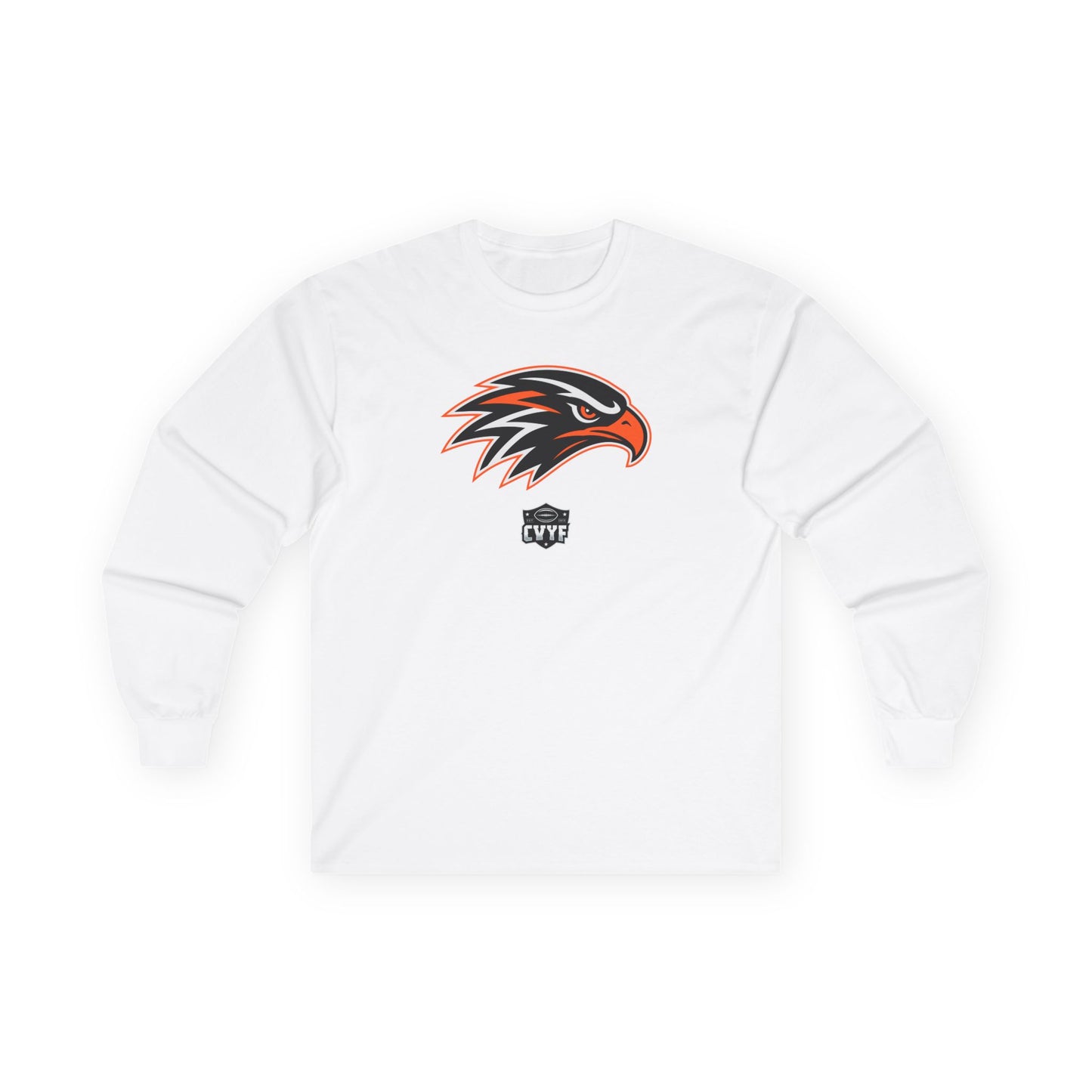 Adult Bloomer Blackhawks Gildan Ultra Cotton Long Sleeve
