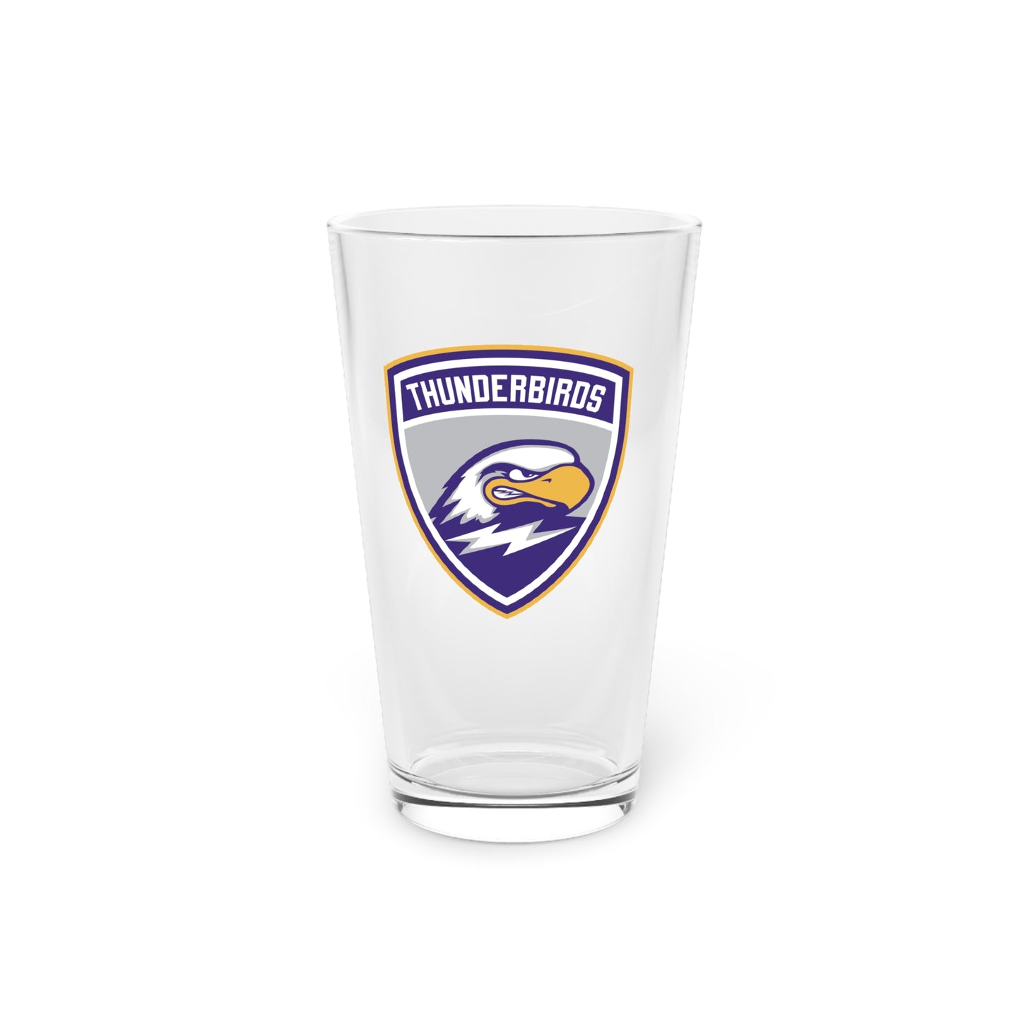 Thunderbirds Hockey Pint Glass - 16oz
