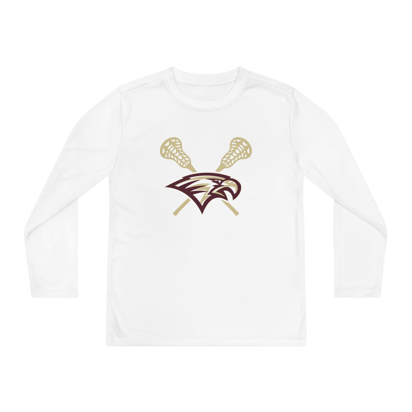 Youth Maple Mountain Youth Lacrosse Sport-Tek Performance Long Sleeve Shirt