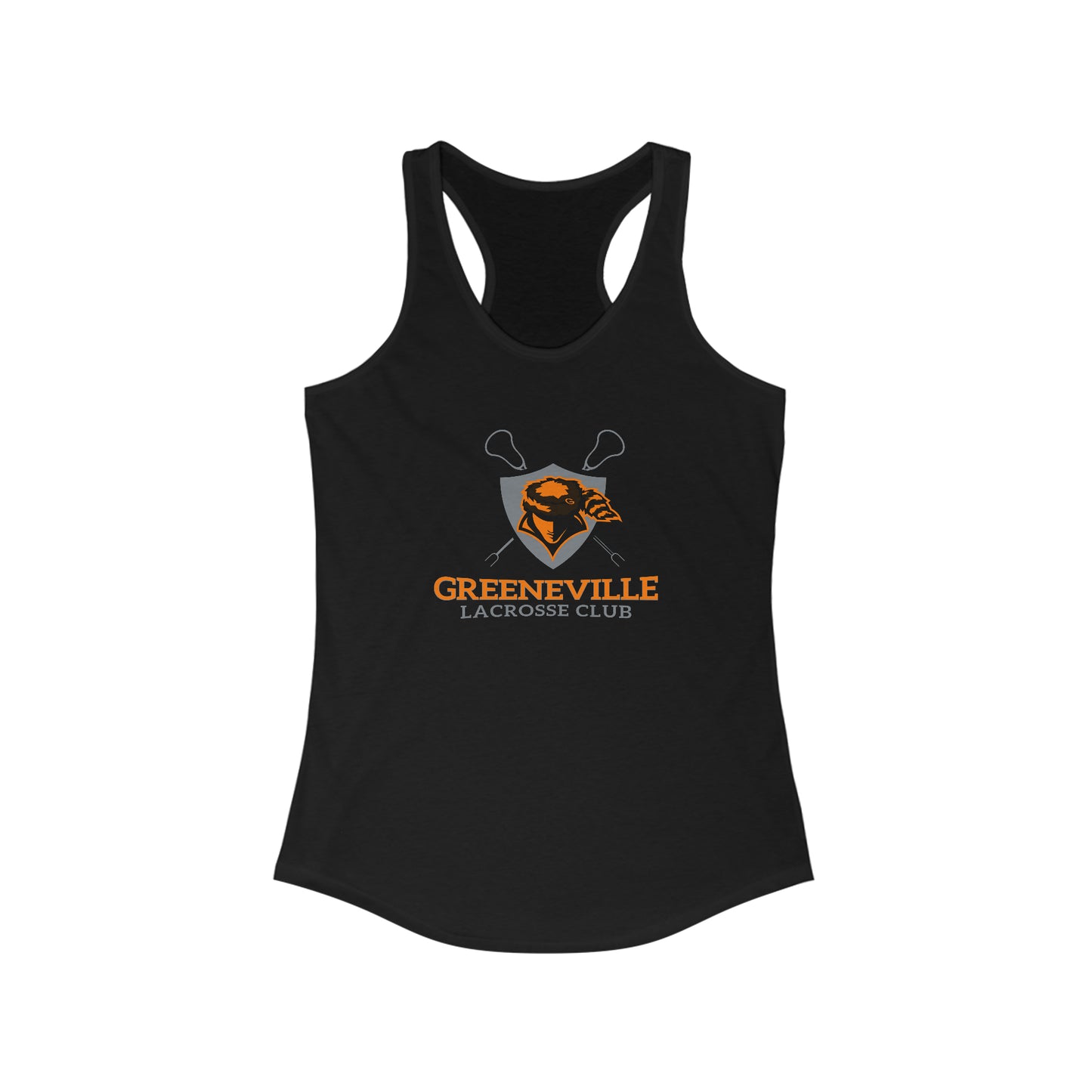 Women's Greenveille Lacrosse Next Level Racerback Tank