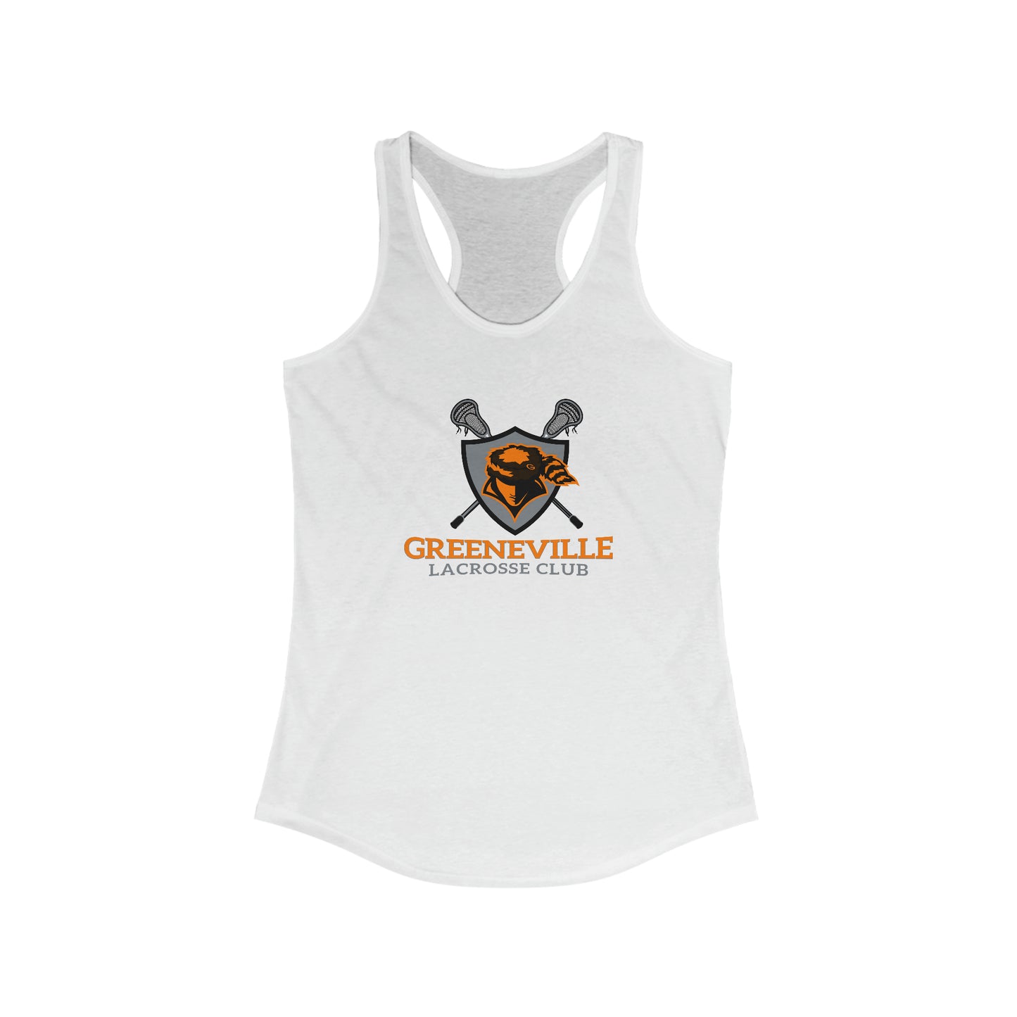 Women's Greenveille Lacrosse Next Level Racerback Tank