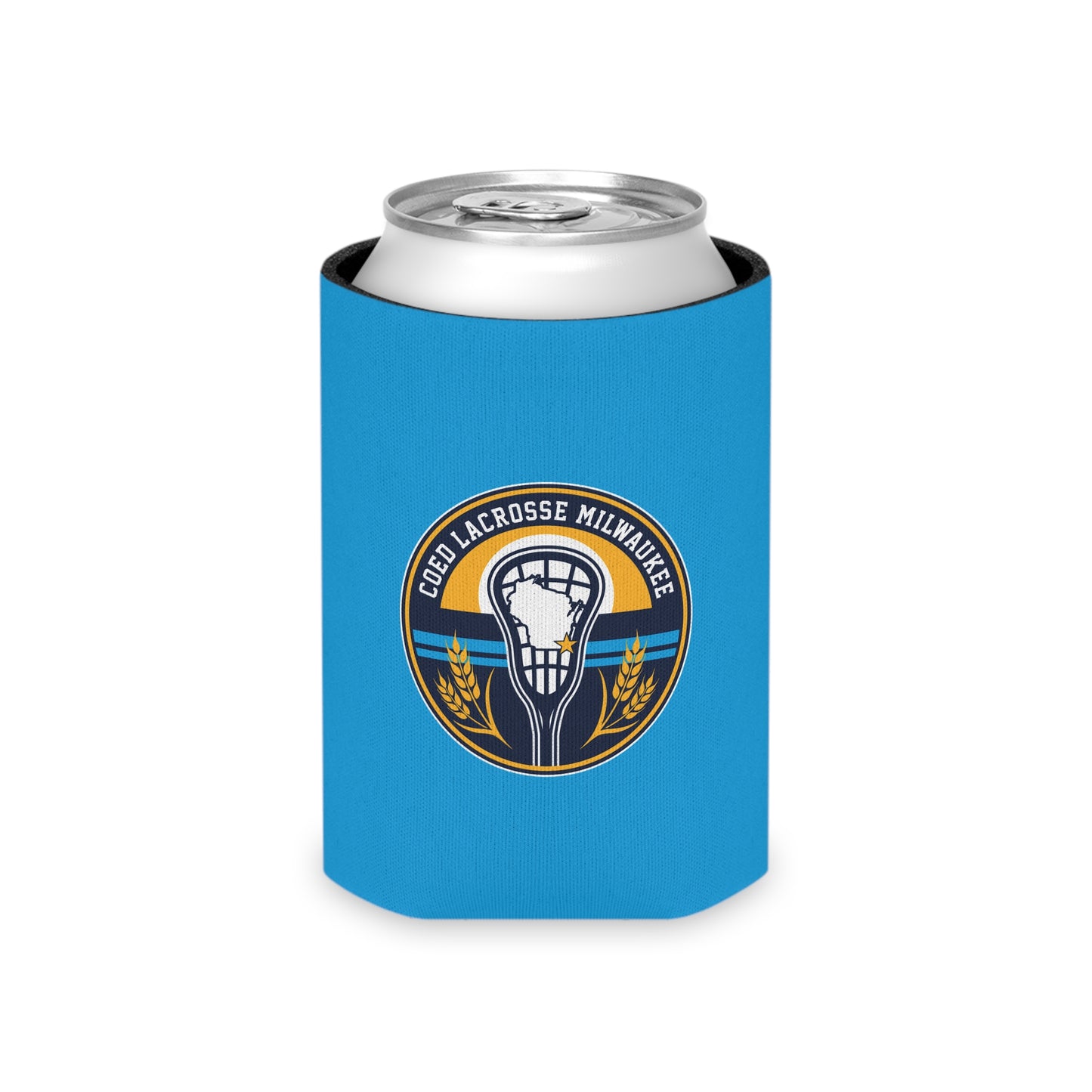 Milwaukee Coed Lacrosse Club Can Cooler 3-pack
