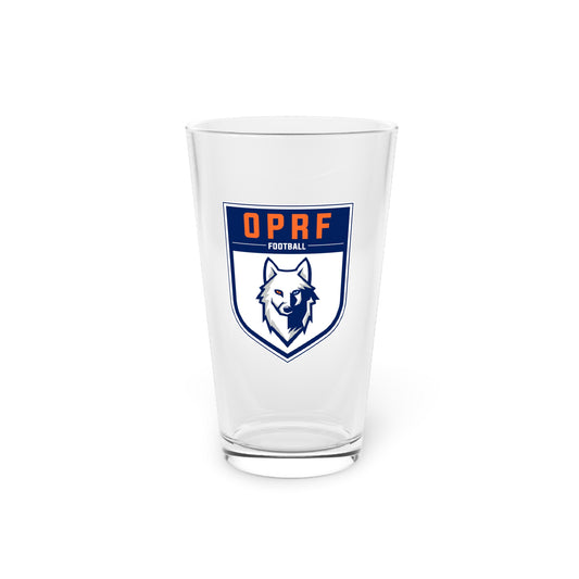 OPRF Football Pint Glass
