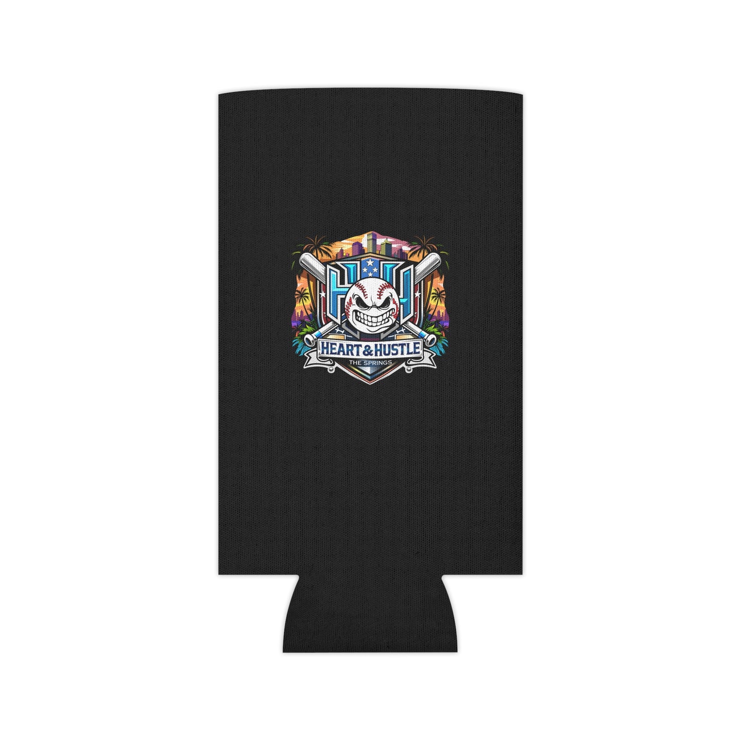 Heart and Hustle Baseball Can Cooler 3-pack