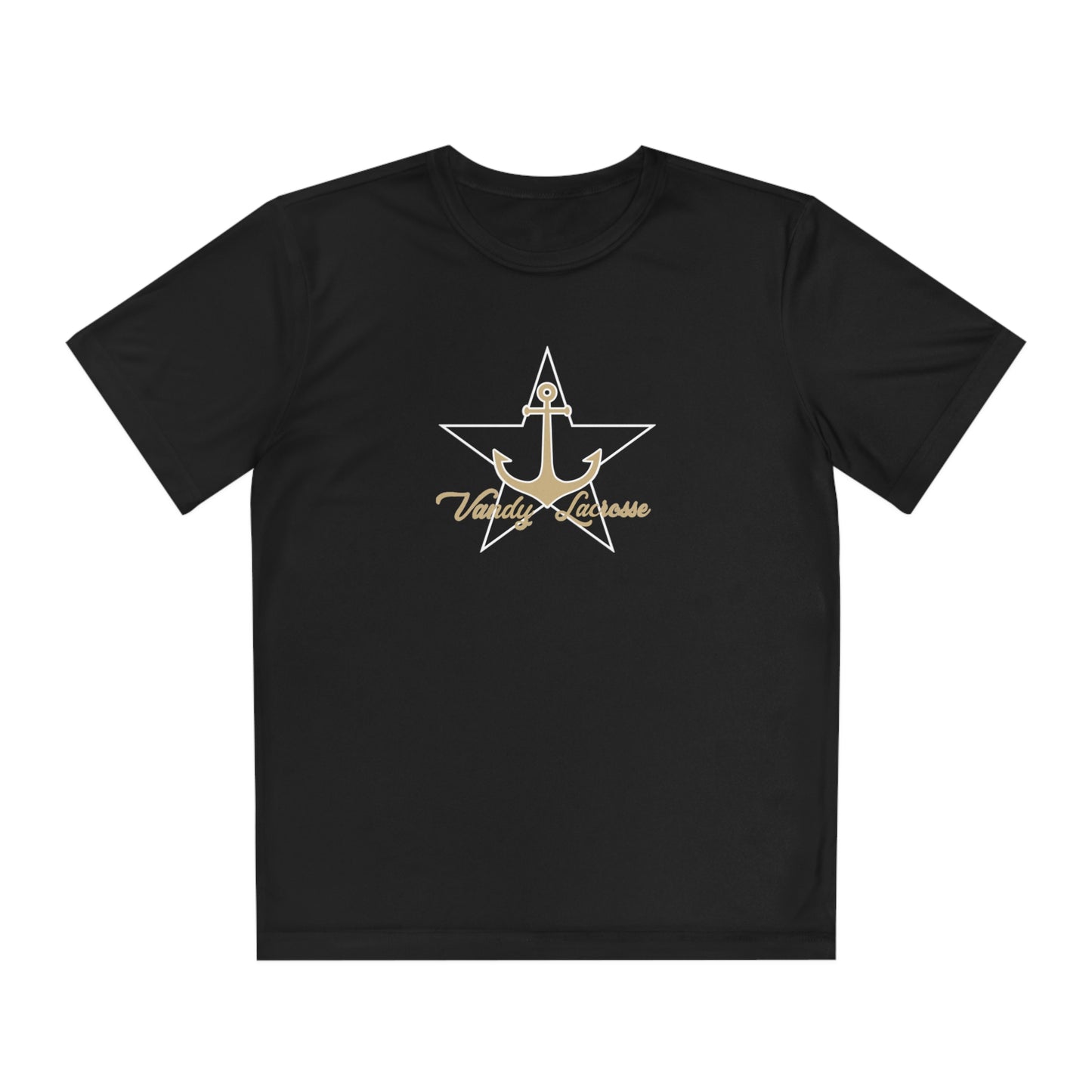 Youth Commodores Lacrosse Club Sport-Tek Performance Tee