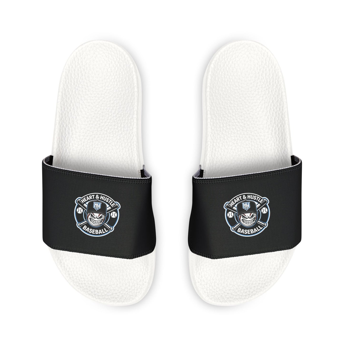 Youth Heart and Hustle Baseball Slide Sandals