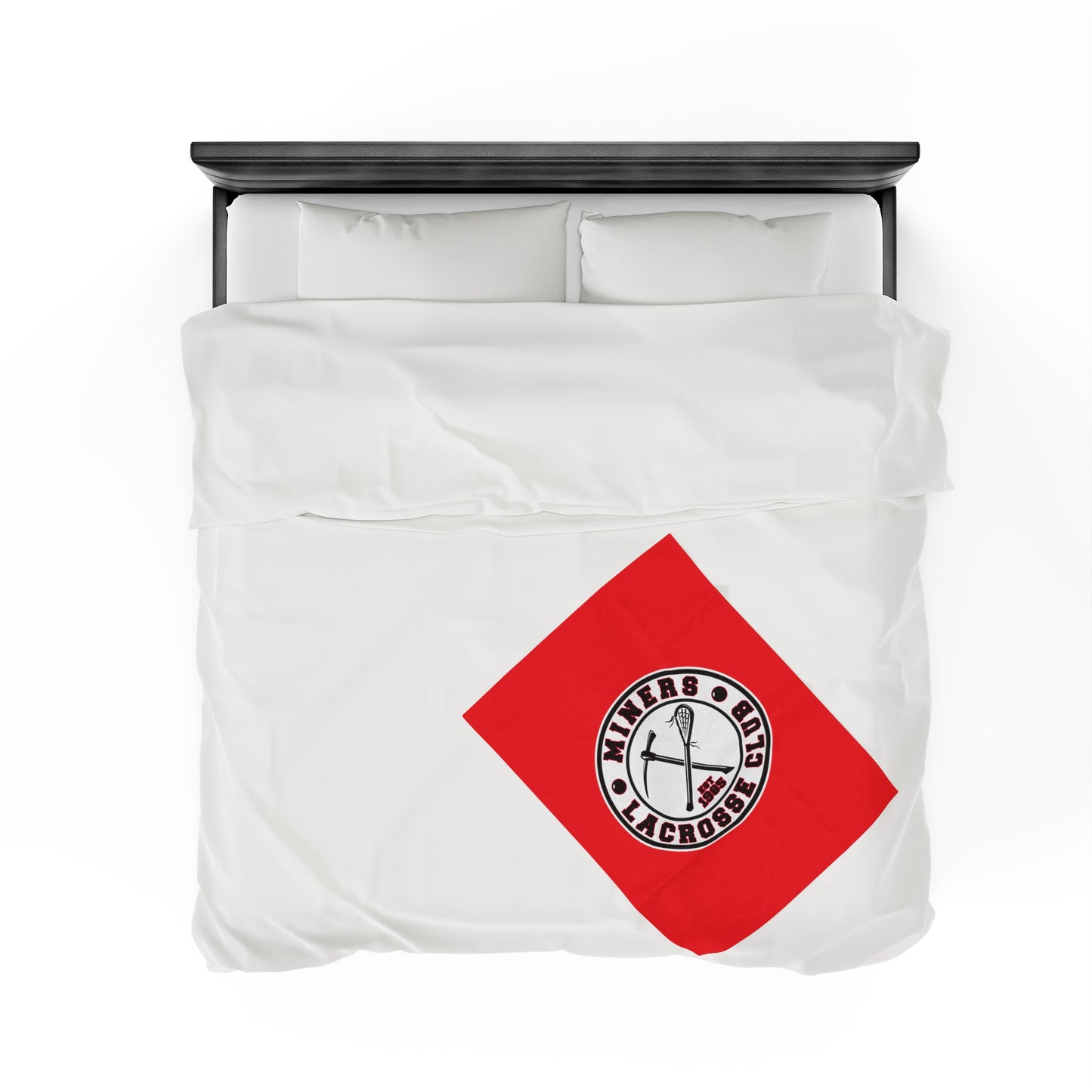 Edmonton Miners Velveteen Plush Blanket