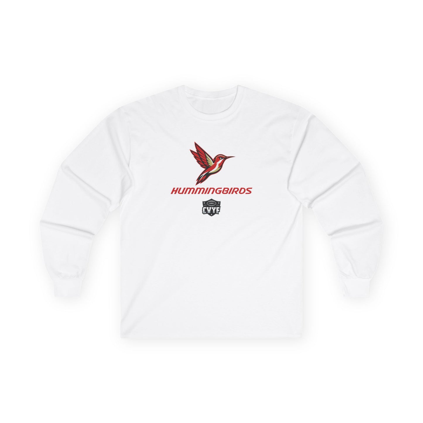 Adult Hummingbirds Gildan Ultra Cotton Long Sleeve