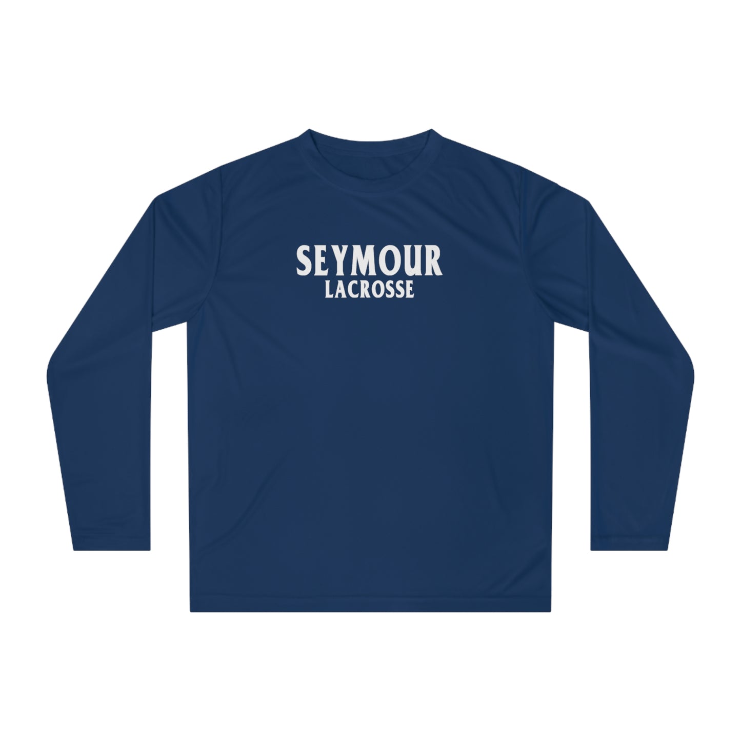 Adult Seymour Lacrosse Team 365 Performance Long Sleeve Shirt