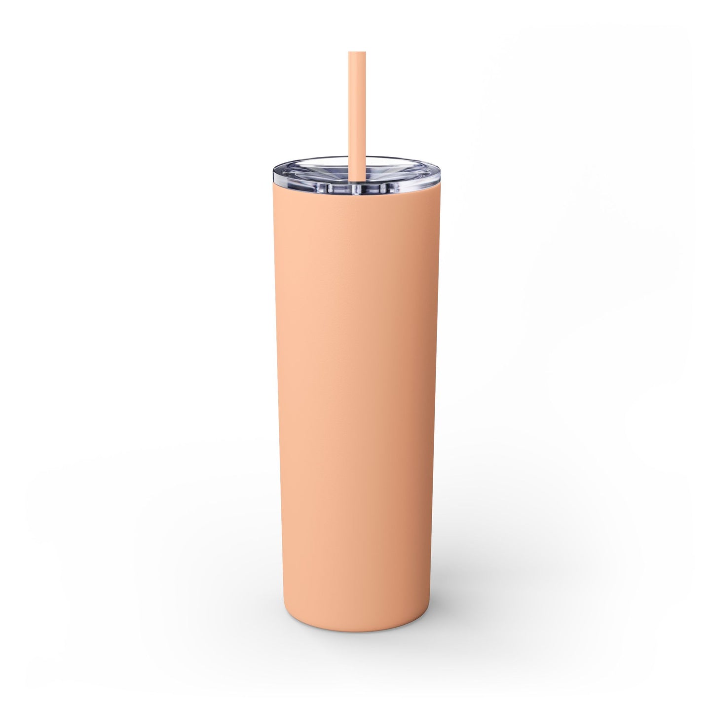 Secondslide Skinny Tumbler w/ Straw 20oz