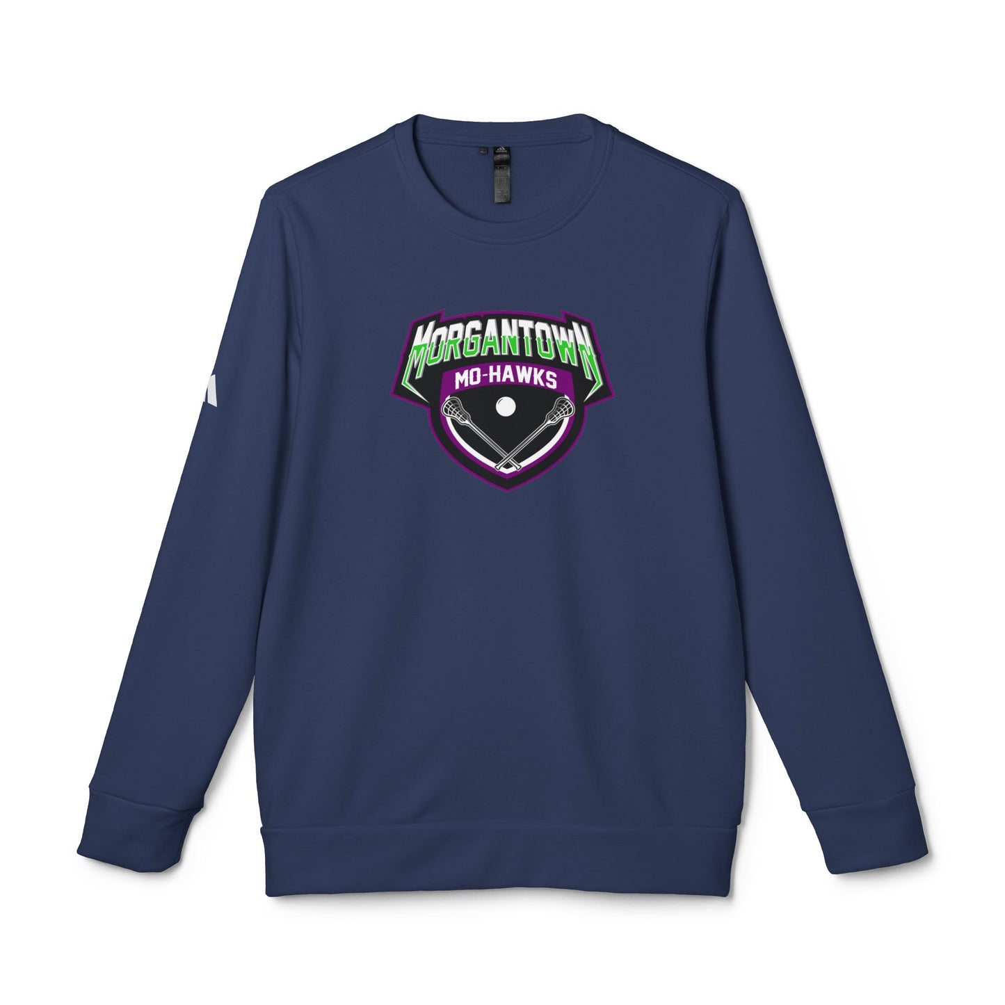 Adult Morgantown Youth Lacrosse Adidas Fleece Crewneck