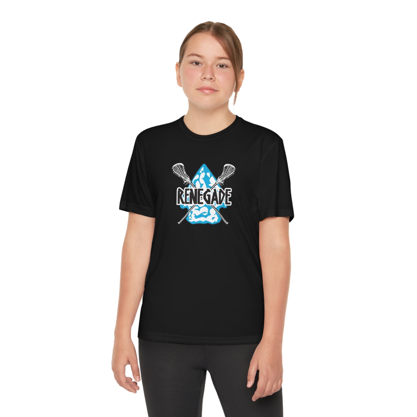 Youth Renegade Lacrosse Sport-Tek Performance T-shirt