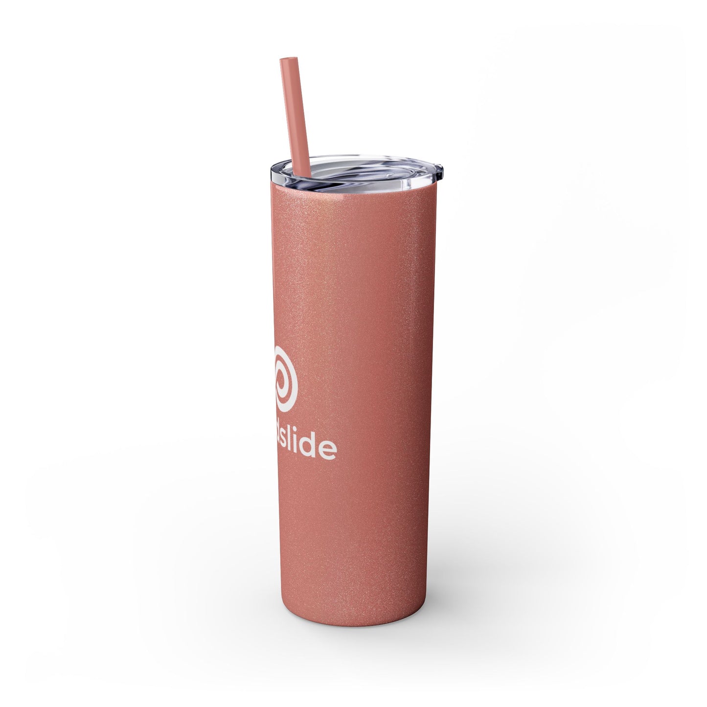 Secondslide Skinny Tumbler w/ Straw 20oz