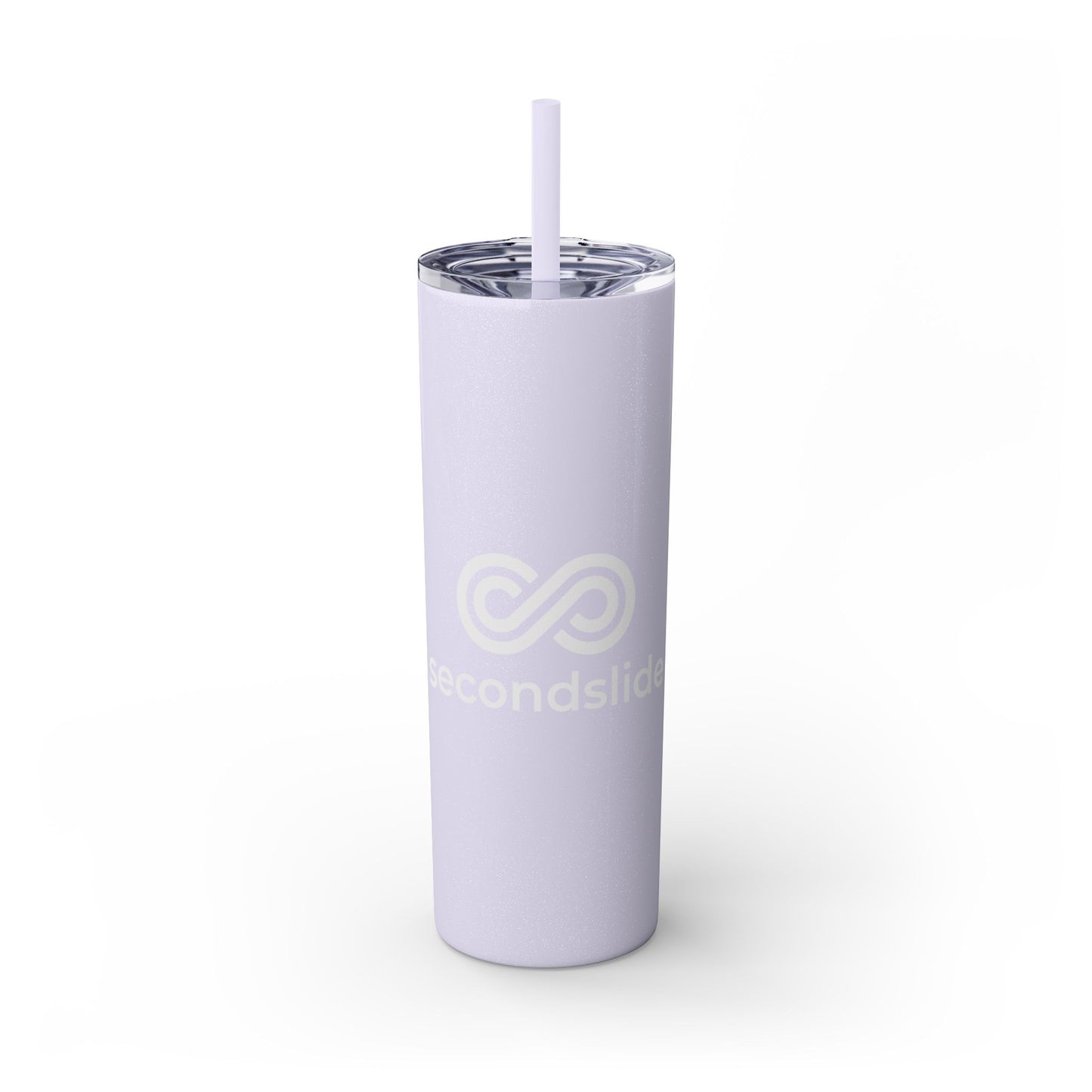Secondslide Skinny Tumbler w/ Straw 20oz