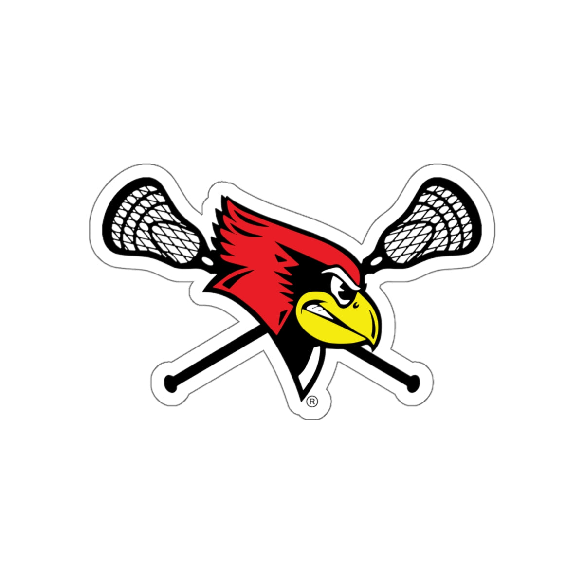 ISU Lacrosse Die-Cut Sticker