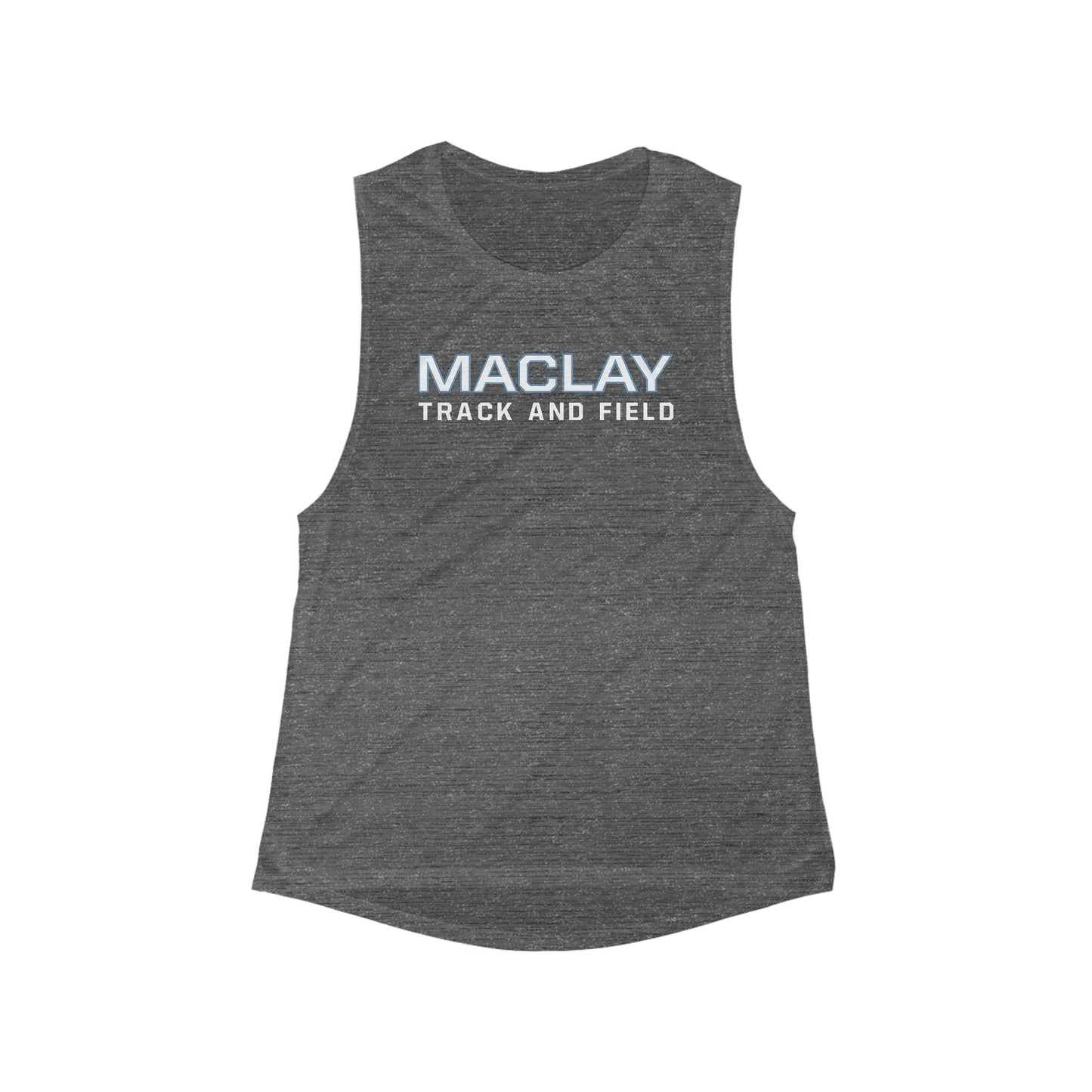 Women's Maclay Track & Field Bella + Canvas Flowy Scoop Sport Tank