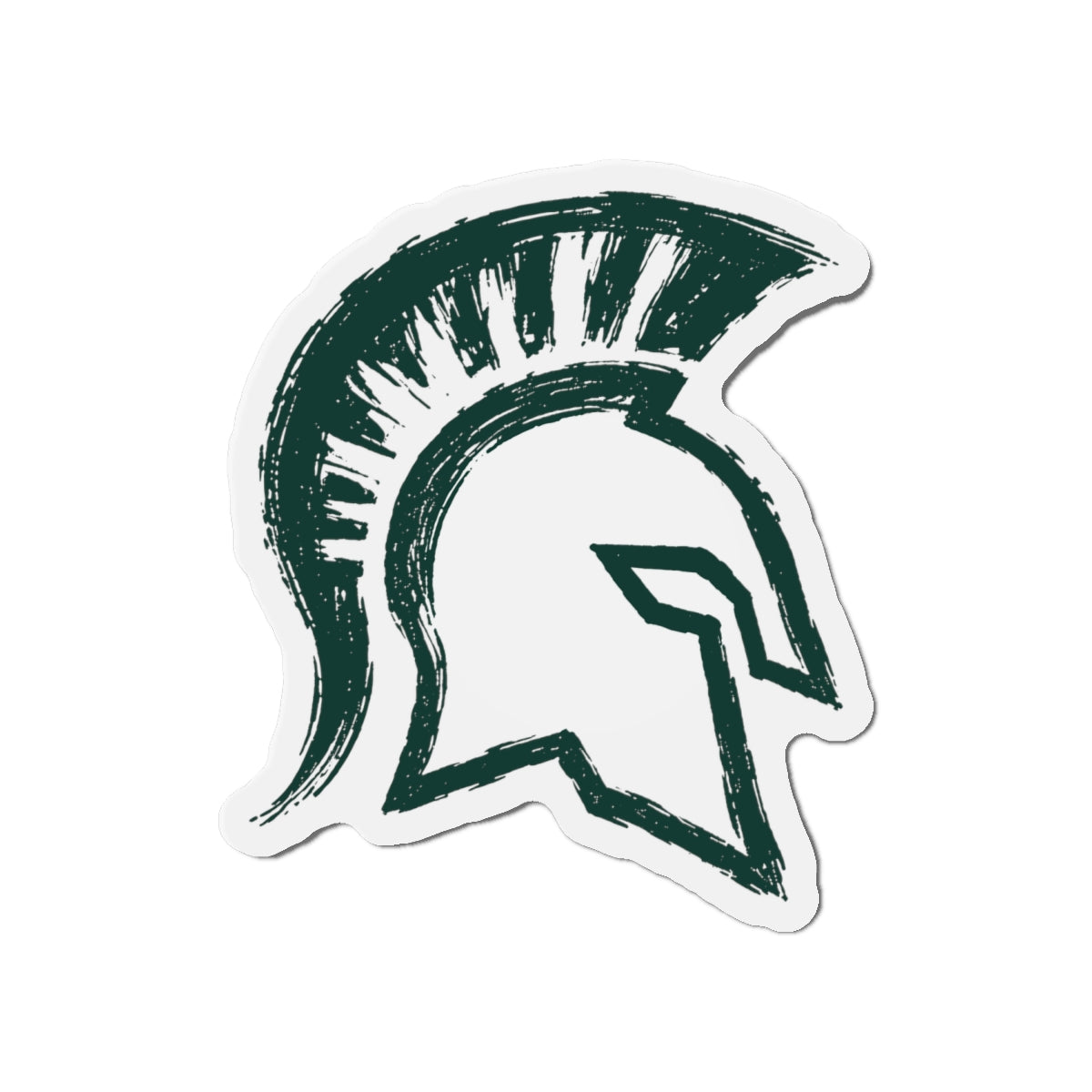 Skyline Spartans Lacrosse Car Magnet