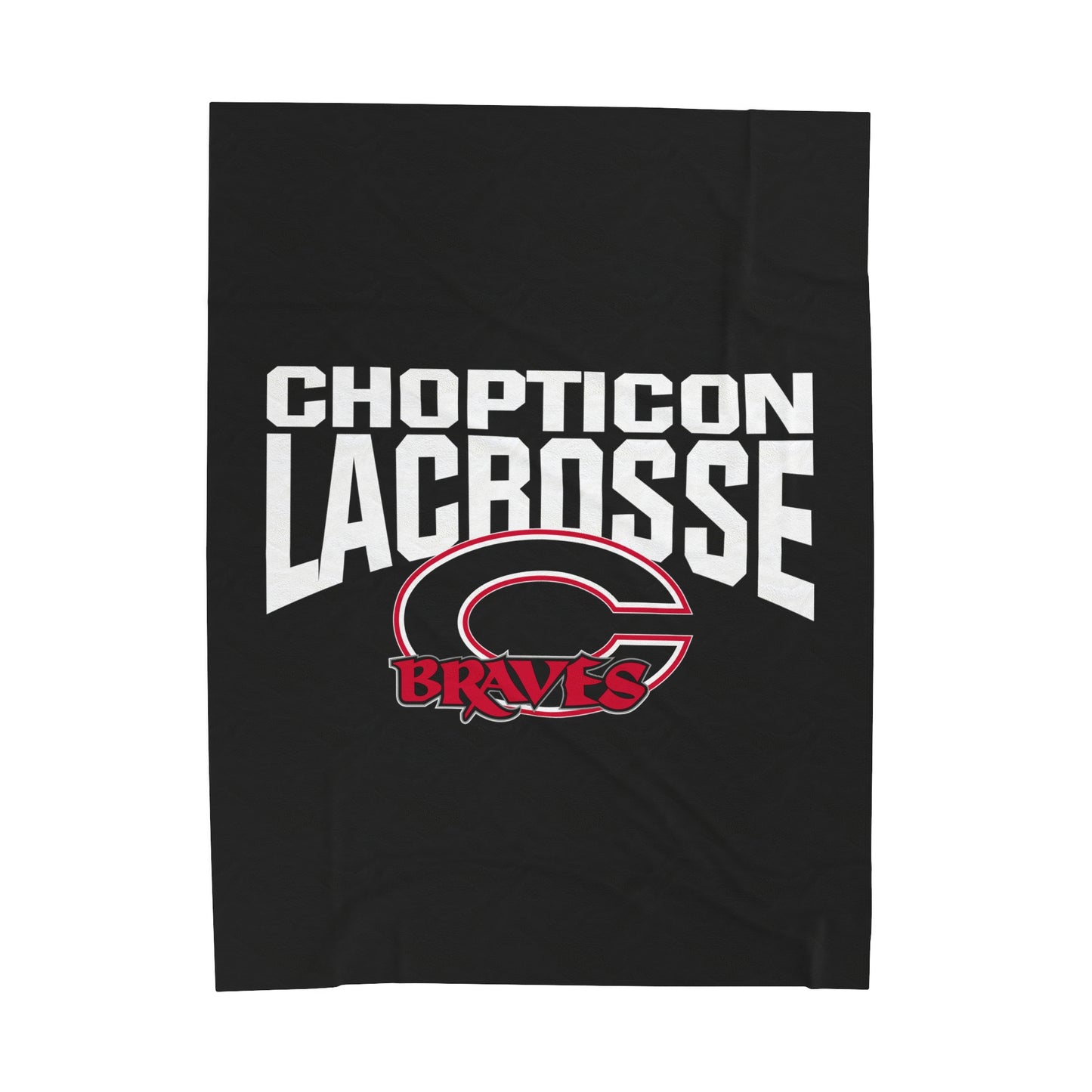 Chopticon Lacrosse Velveteen Plush Blanket
