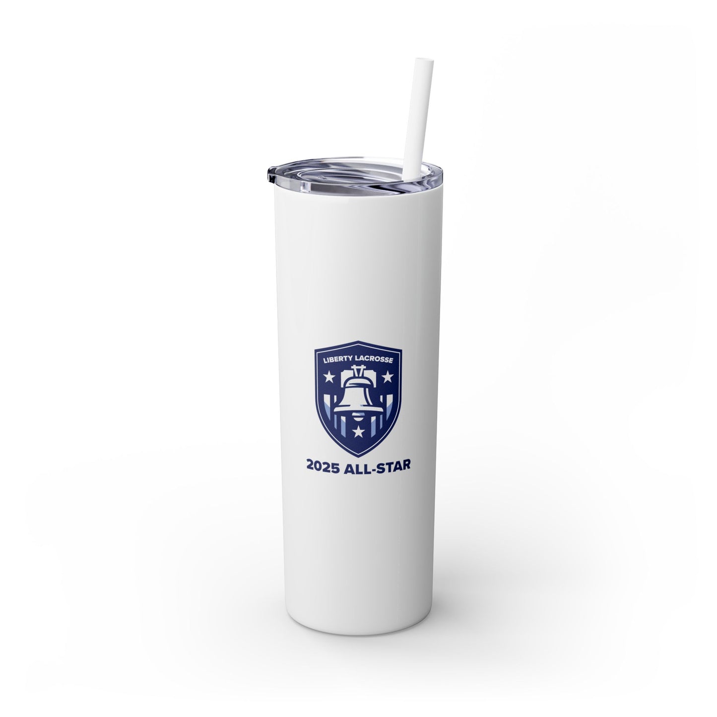 Liberty Lacrosse 20oz Skinny Tumbler with Straw