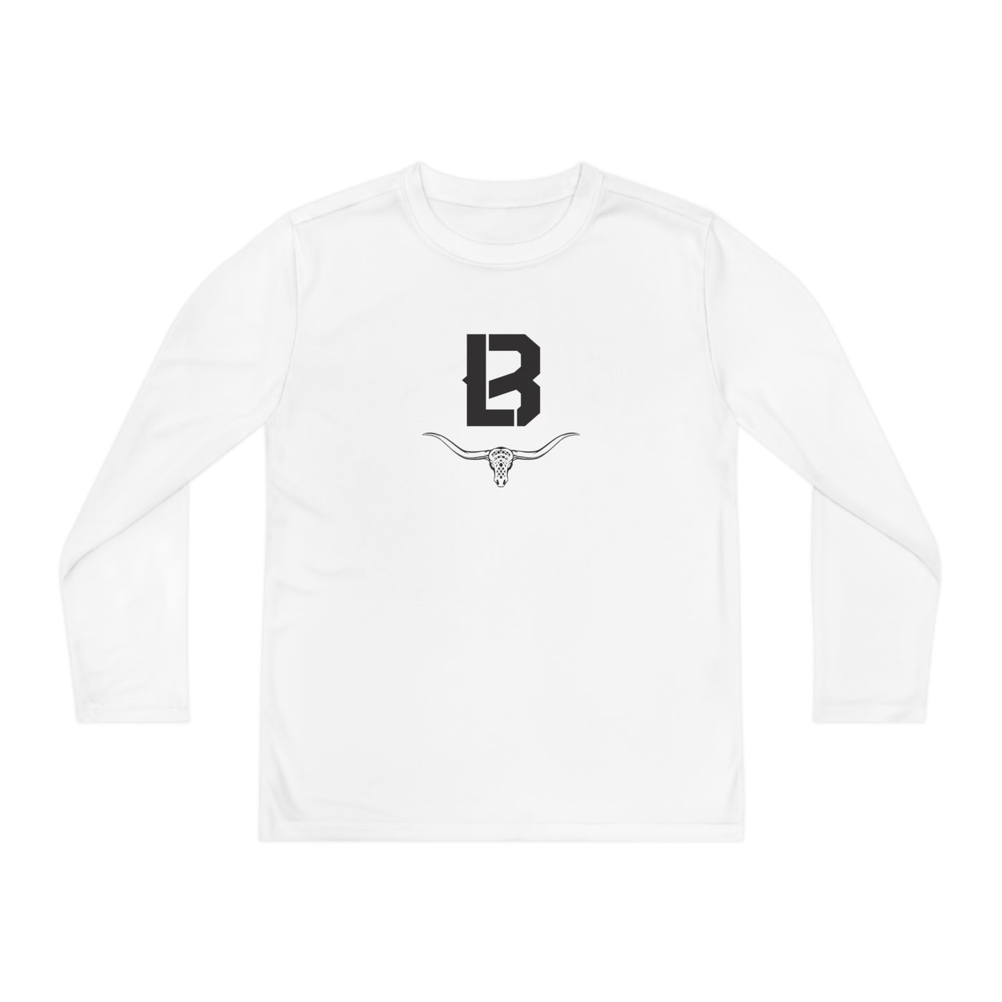 Youth The Lacrosse Barn Sport-Tek Performance Long Sleeve Shirt