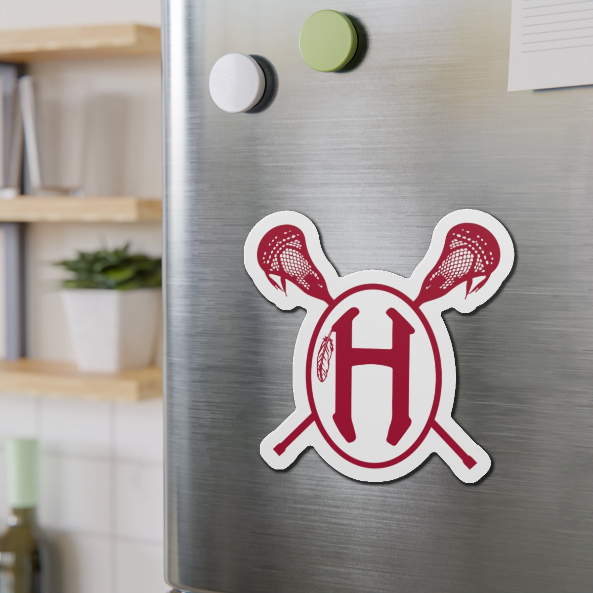 Hoboken Lacrosse Magnet