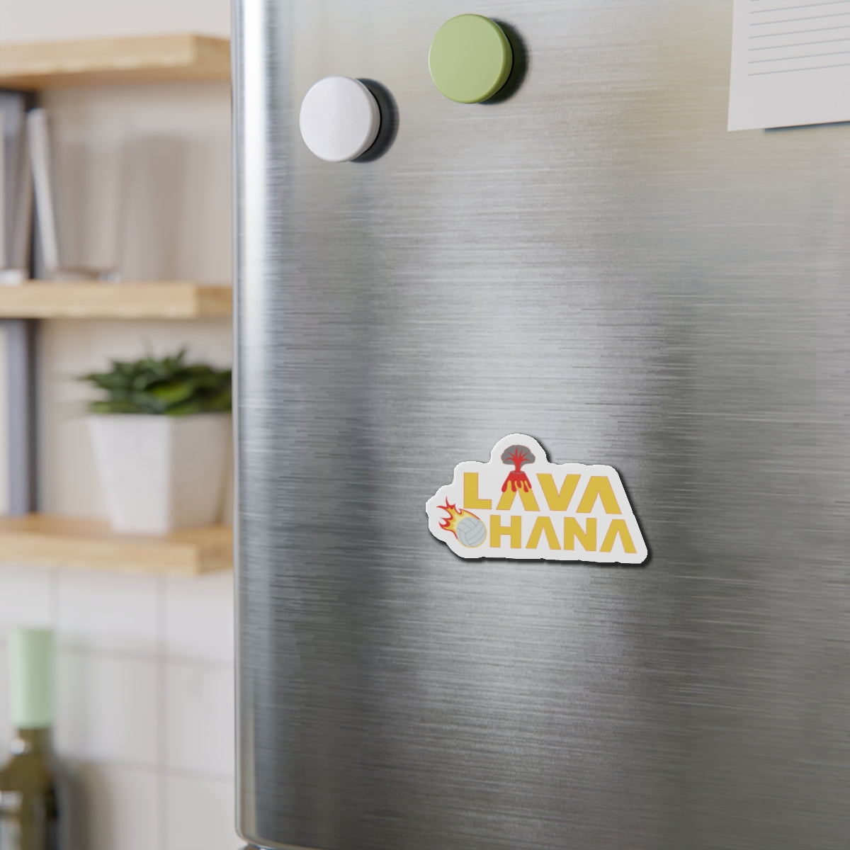 LAVA Die-Cut Magnet - Ohana