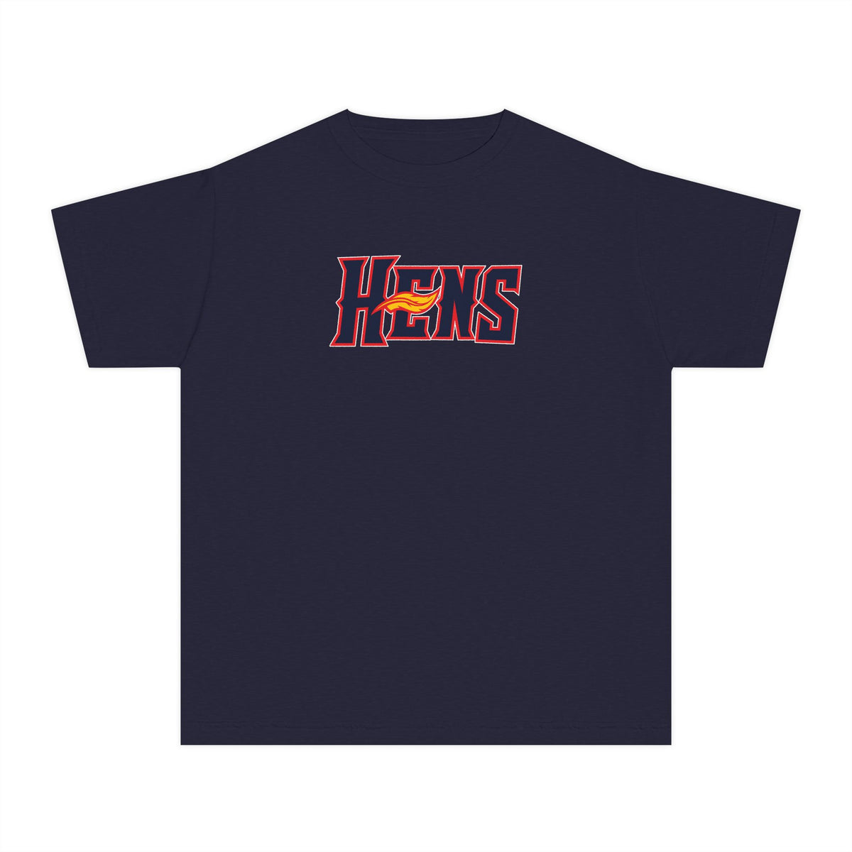 Youth Mudhens Baseball Comfort Colors Garment Dyed T-Shirt