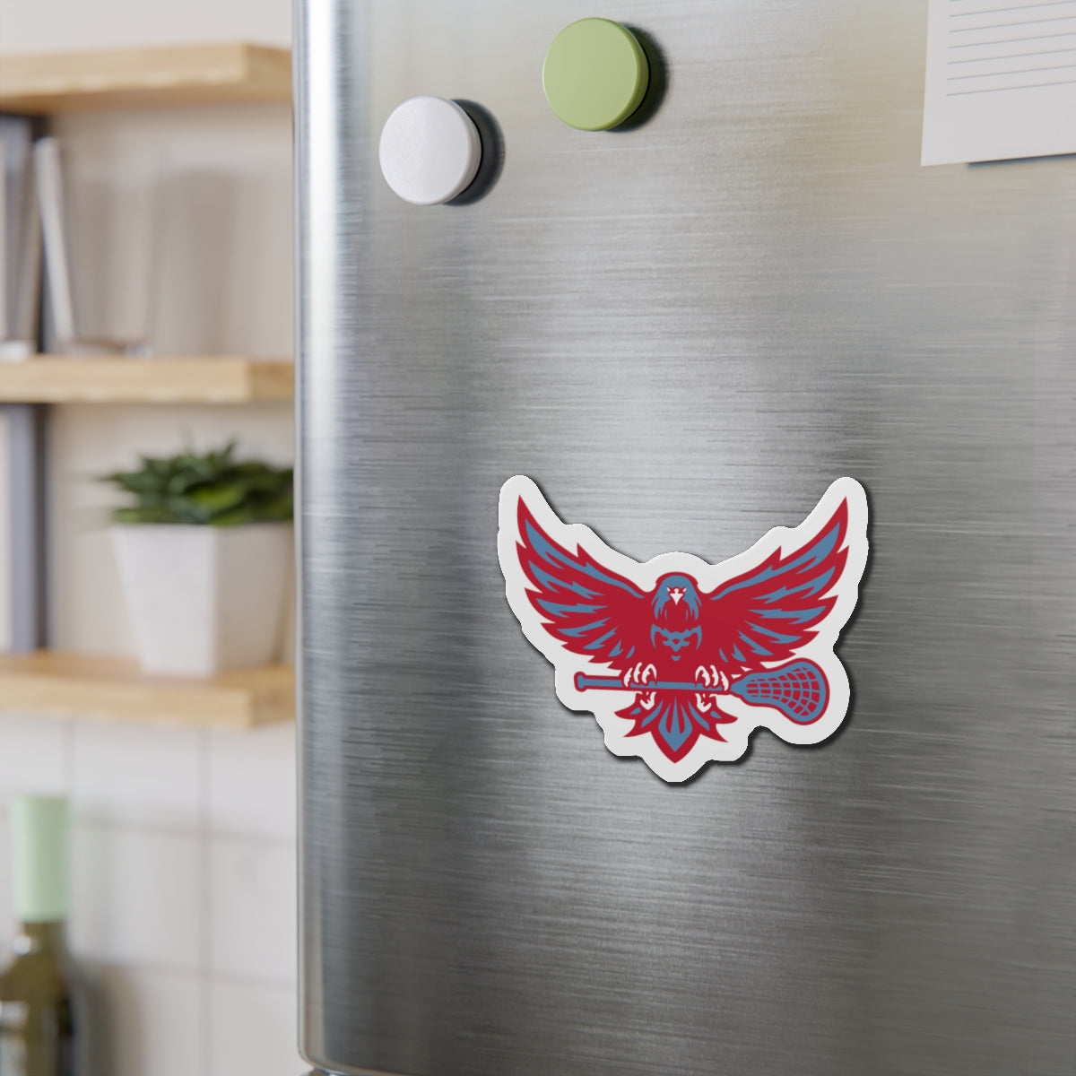 Crystal City Skyhawks Die-Cut Magnet