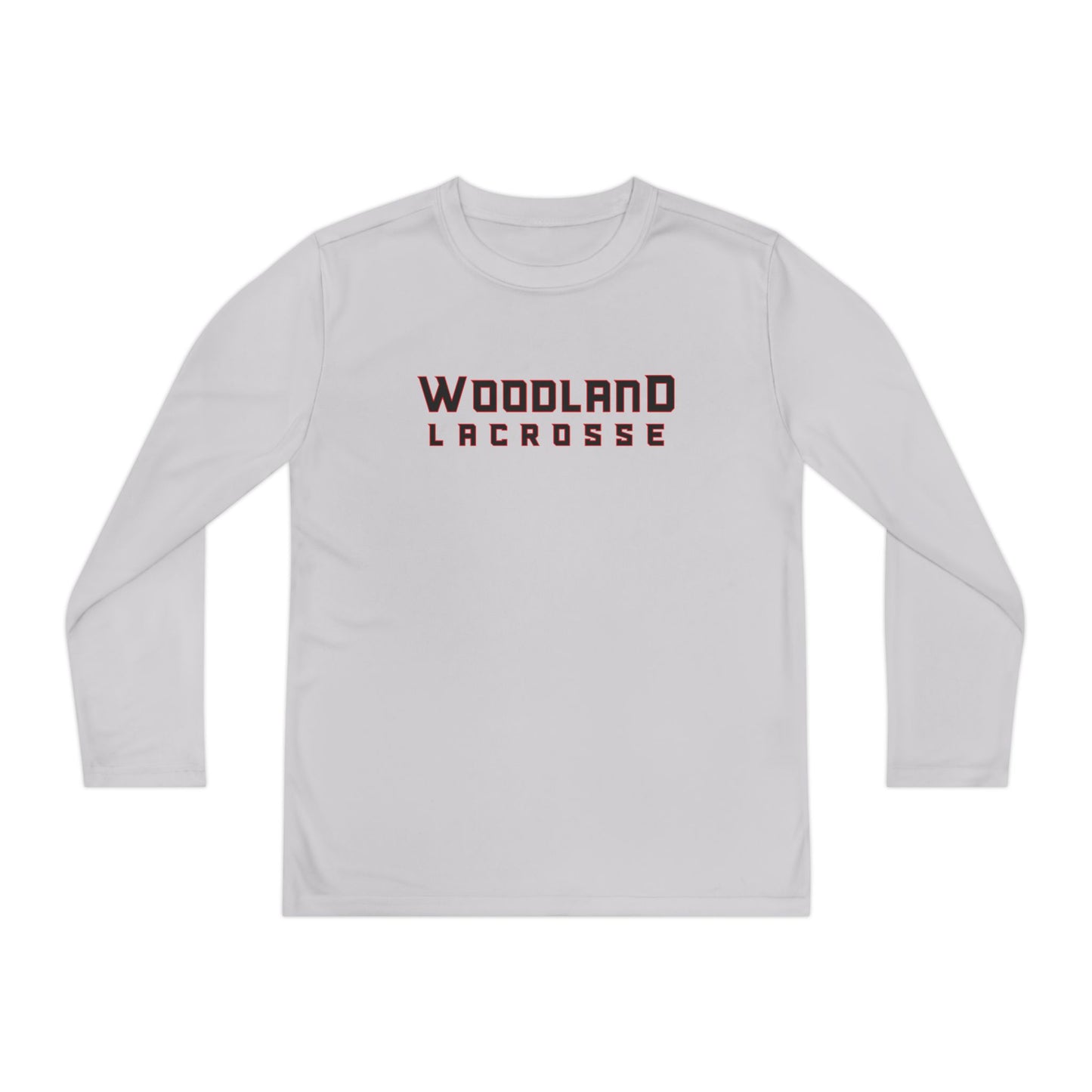 Youth Woodland Lacrosse Sport-Tek Performance Long Sleeve Shirt