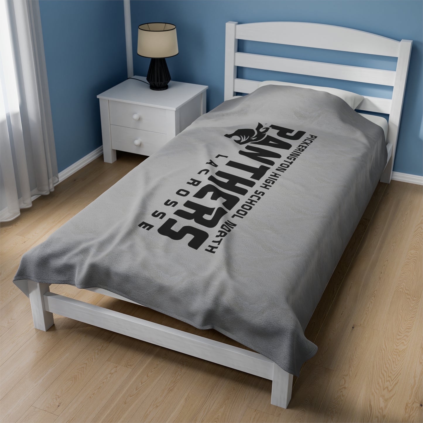 Pickerington North Lacrosse Velveteen Plush Blanket (60" x 80")