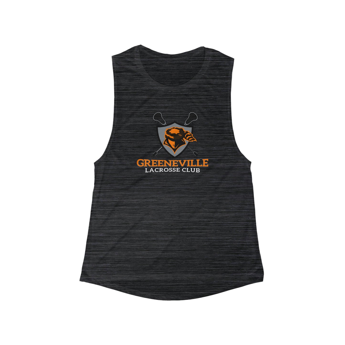 Women's Greeneville Lacrosse Bella + Canvas Flowy Scoop Sport Tank