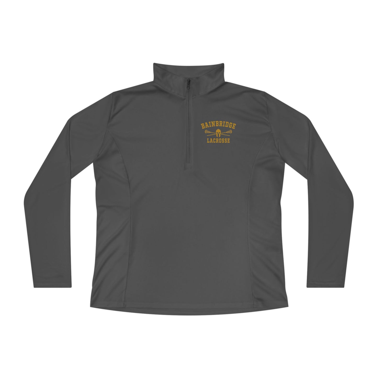 Women's Bainbridge Lacrosse Sport-Tek Quarter-Zip Pullover