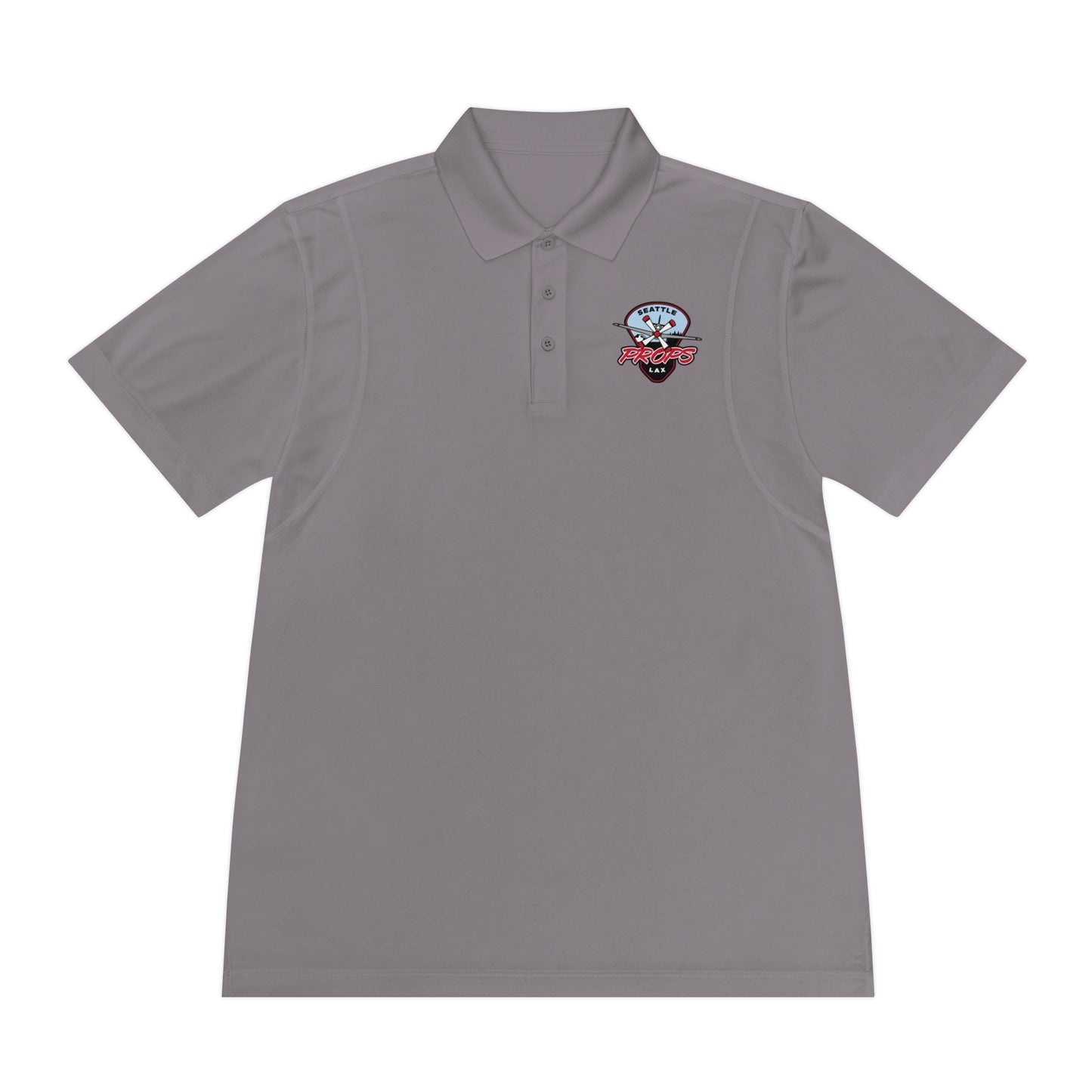 Adult Seattle Props Lacrosse Sport-Tek Performance Polo