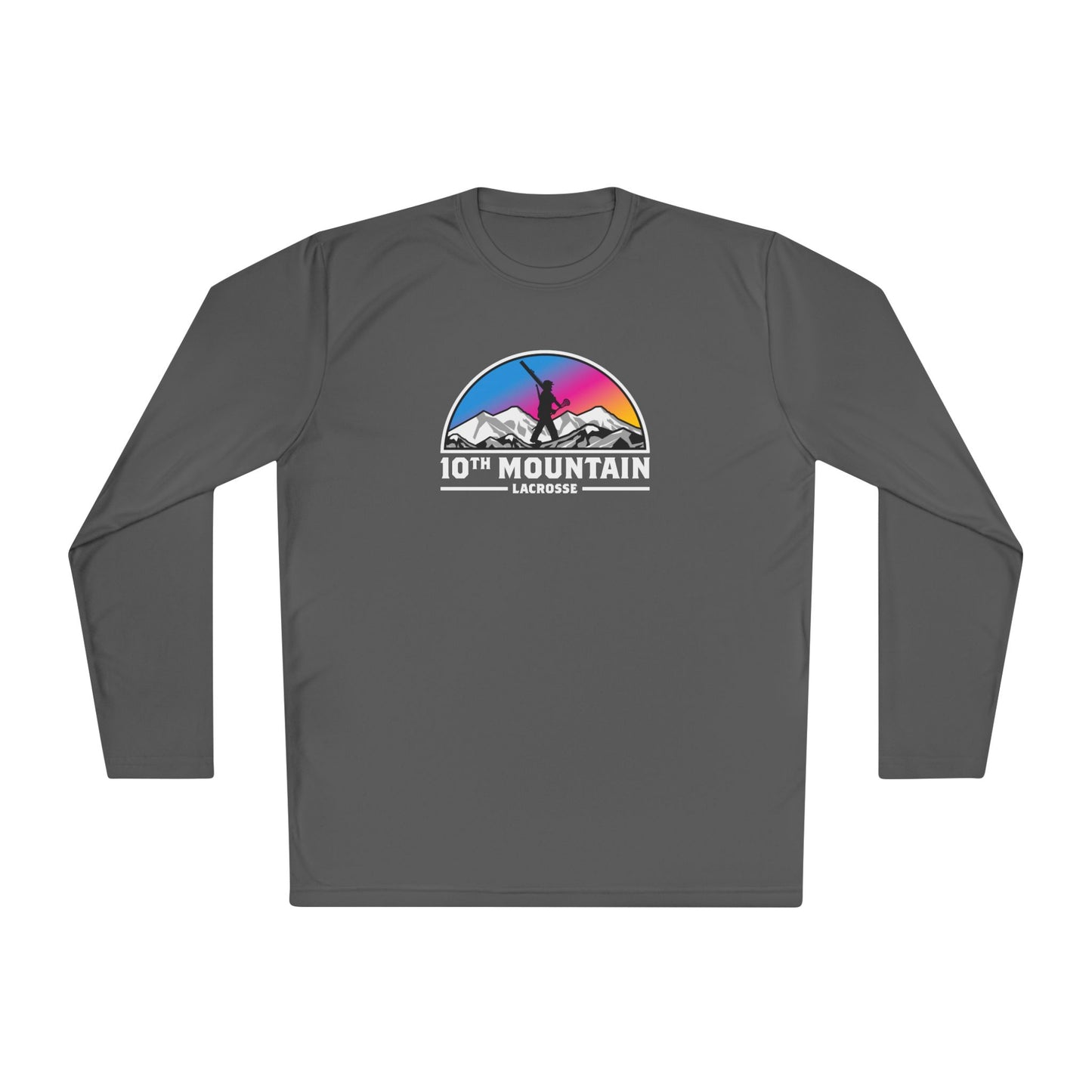 Adult 10th Mountain Lacrosse Sport-Tek LS Shirt