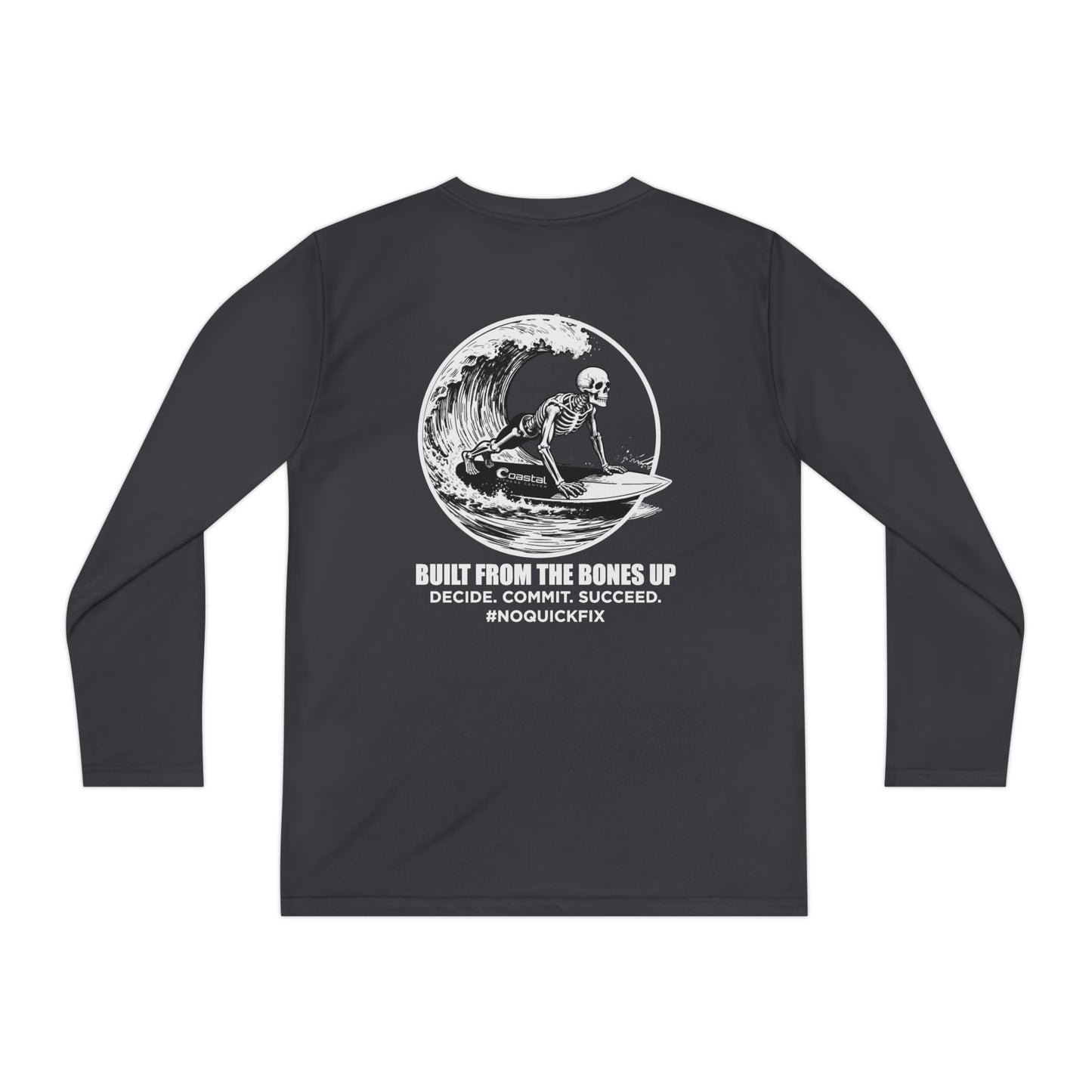Youth Coastal Fitness Center Sport-Tek Long Sleeve Competitor Tee
