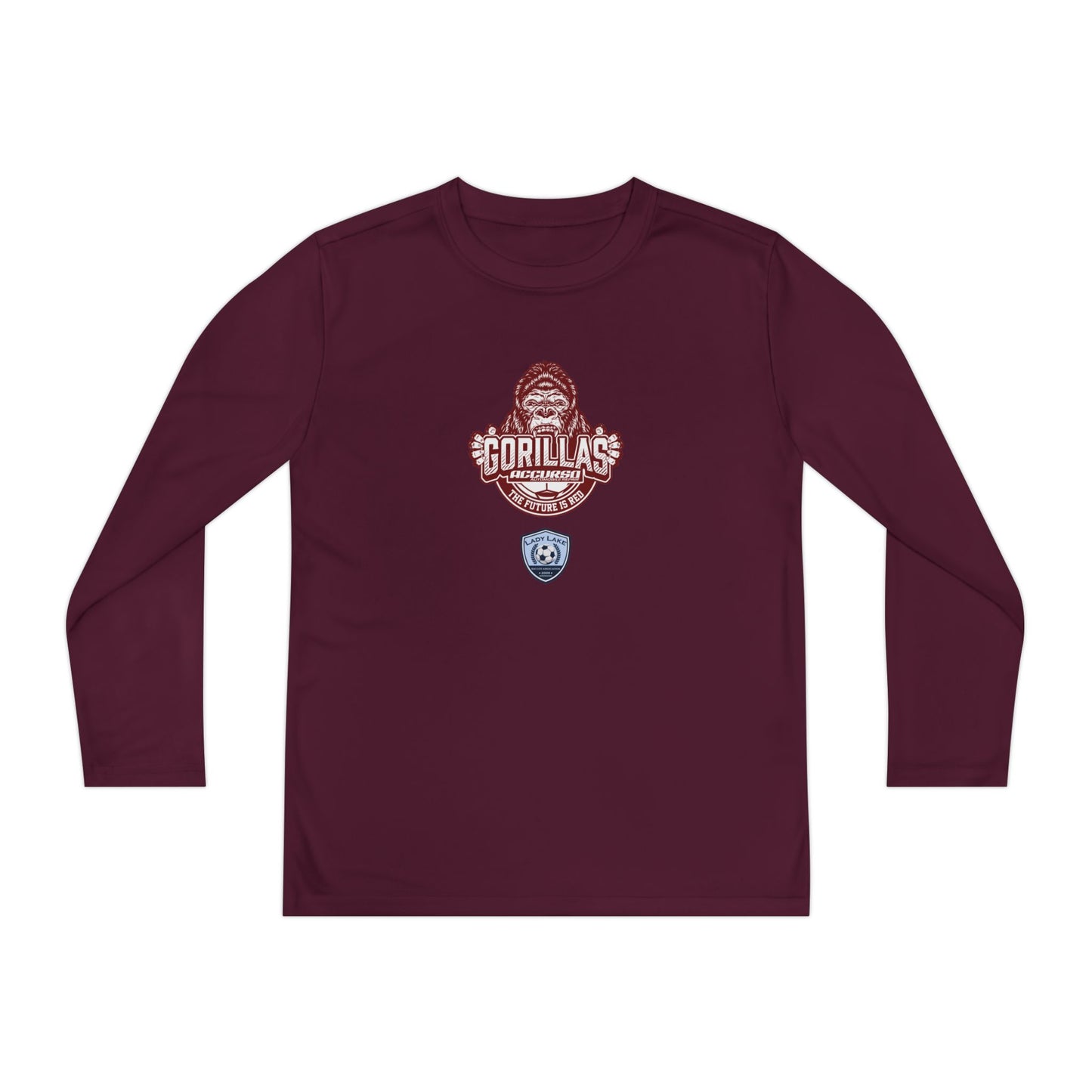 Youth Accurso Gorillas Sport-Tek Performance Long Sleeve Shirt