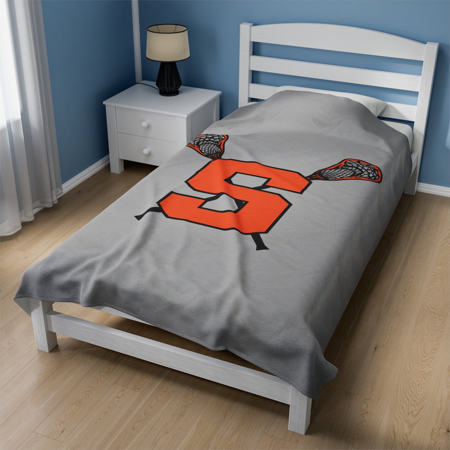 Sailors Lax Velveteen Plush Blanket