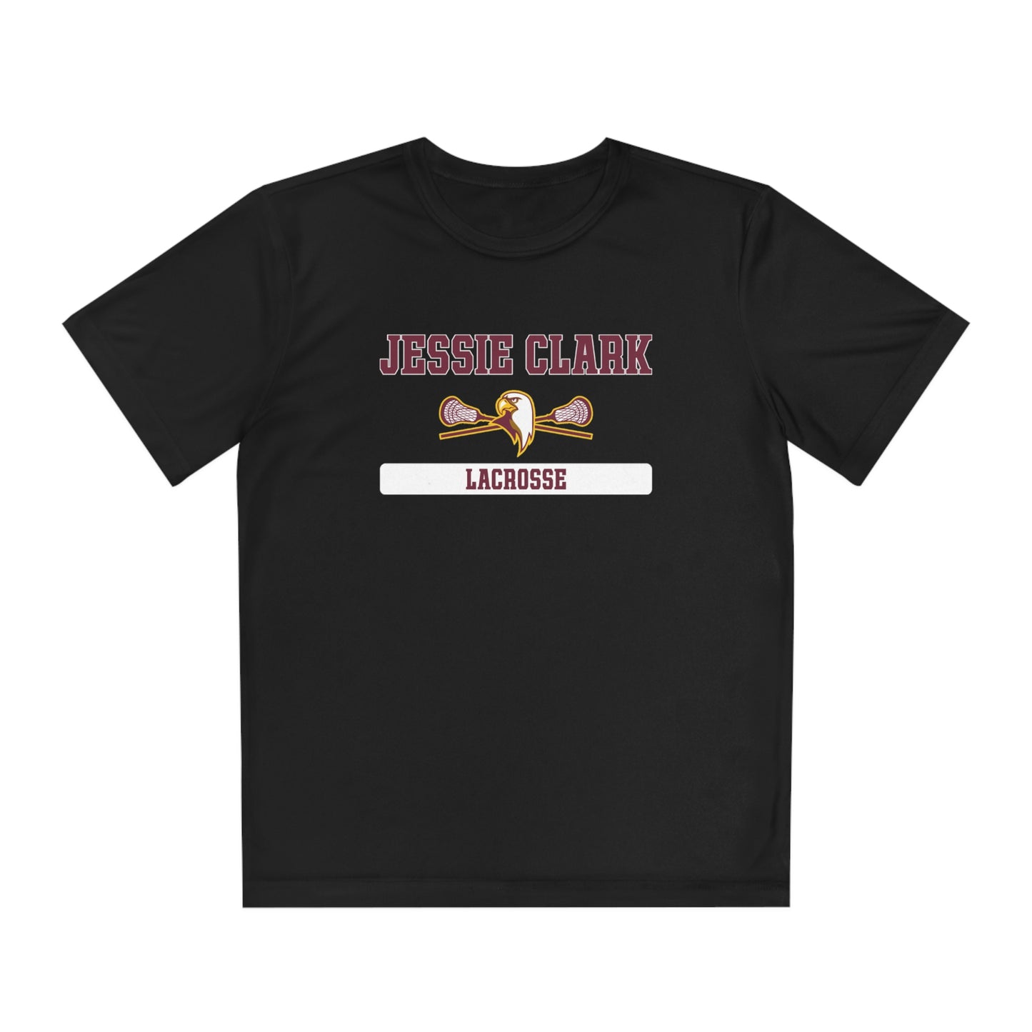 Youth JCMS Lacrosse Sports Sport-Tek Performance Tee