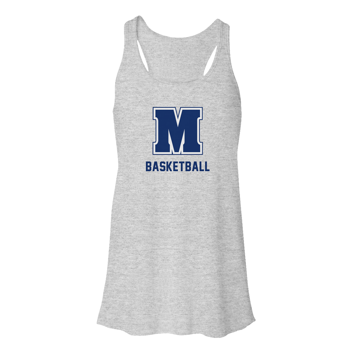 Women's Maclay Basketball Bella + Canvas Flowy Racerback Tank