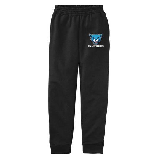 Youth Panthers Port & Company Fleece Jogger