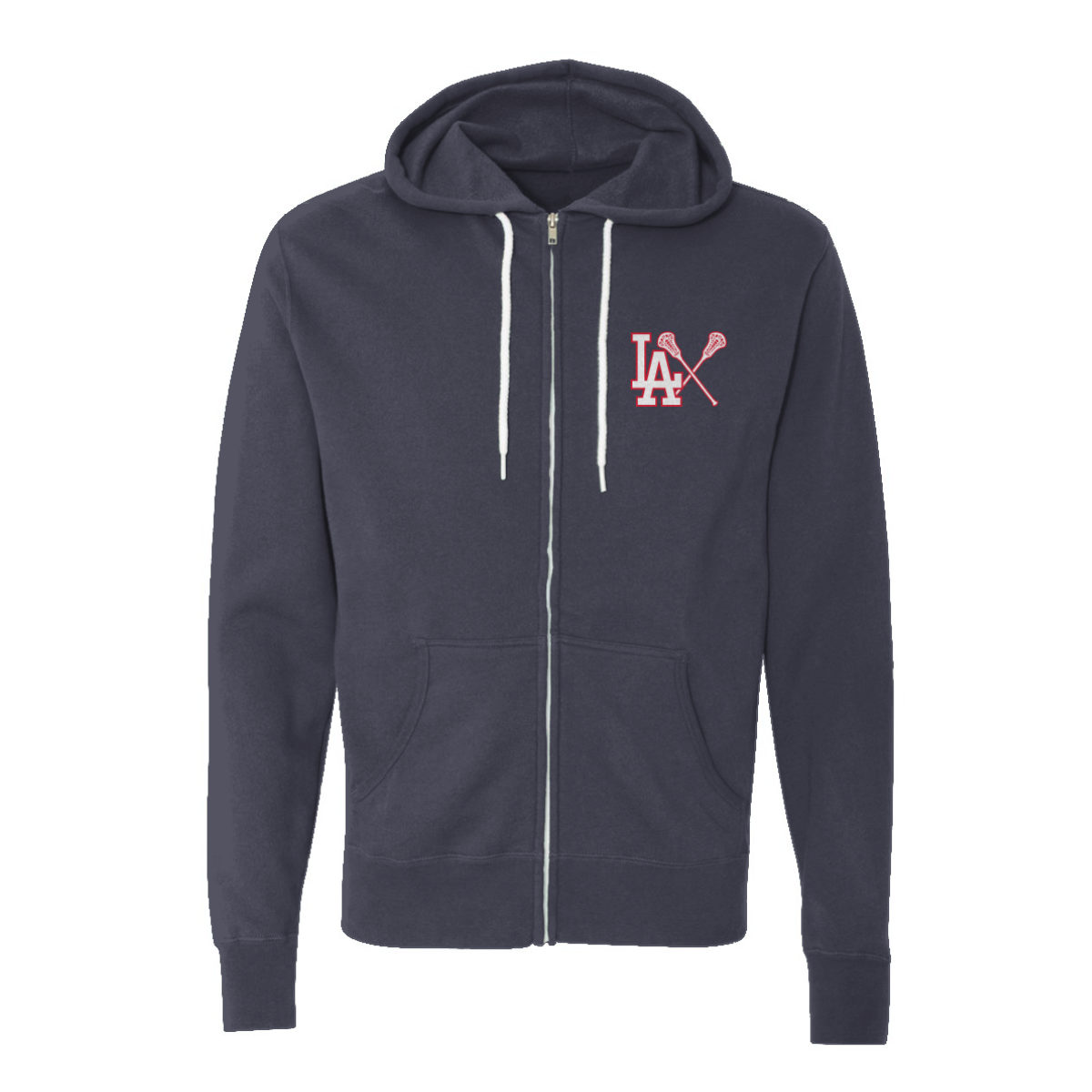Adult Dodgers ITC Lightweight Full Zip Hoodie