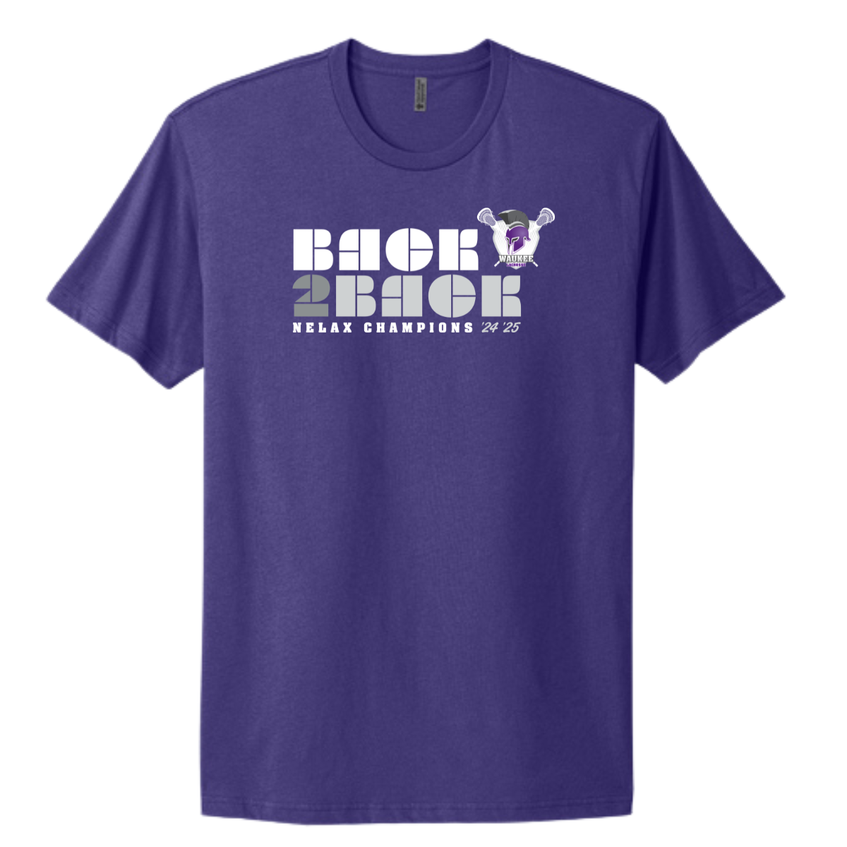 Adult Waukee Lacrosse Cotton T-Shirt