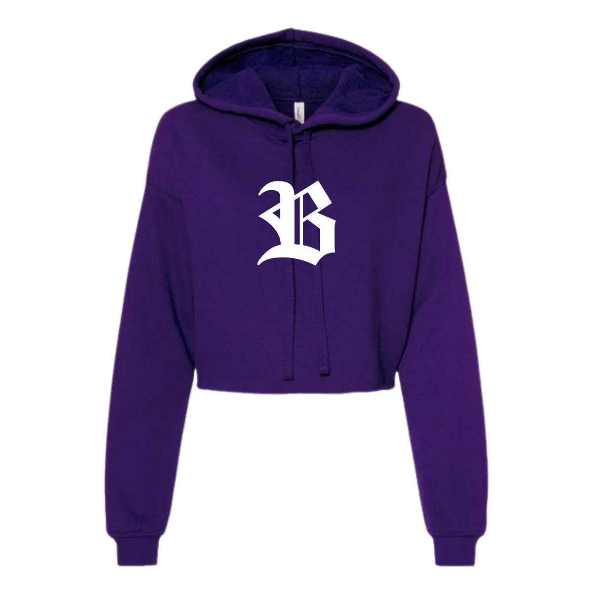 Women's Blacksox Bella + Canvas Cropped Hoodie