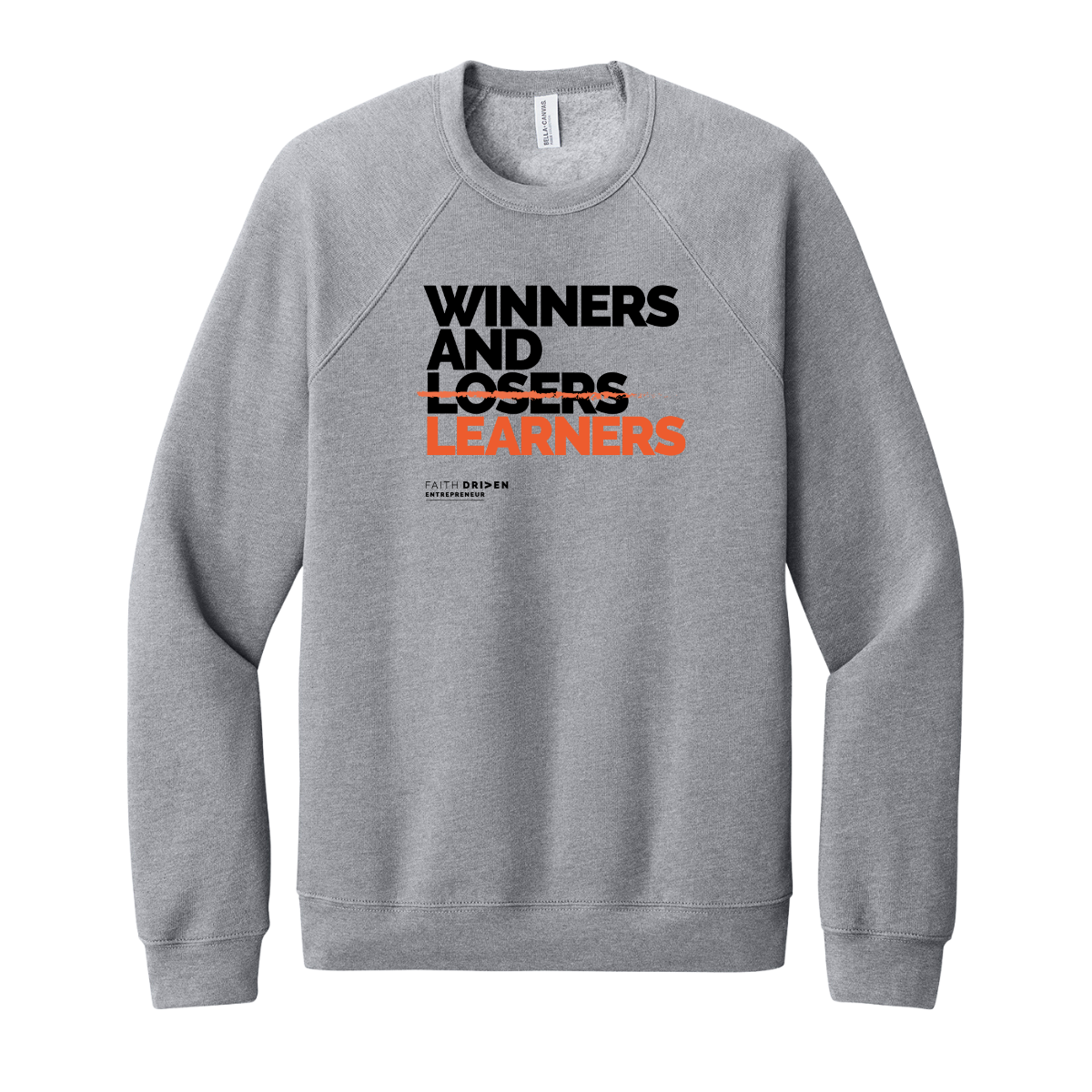 Adult Heavy Fleece Crewneck - Learners (B)