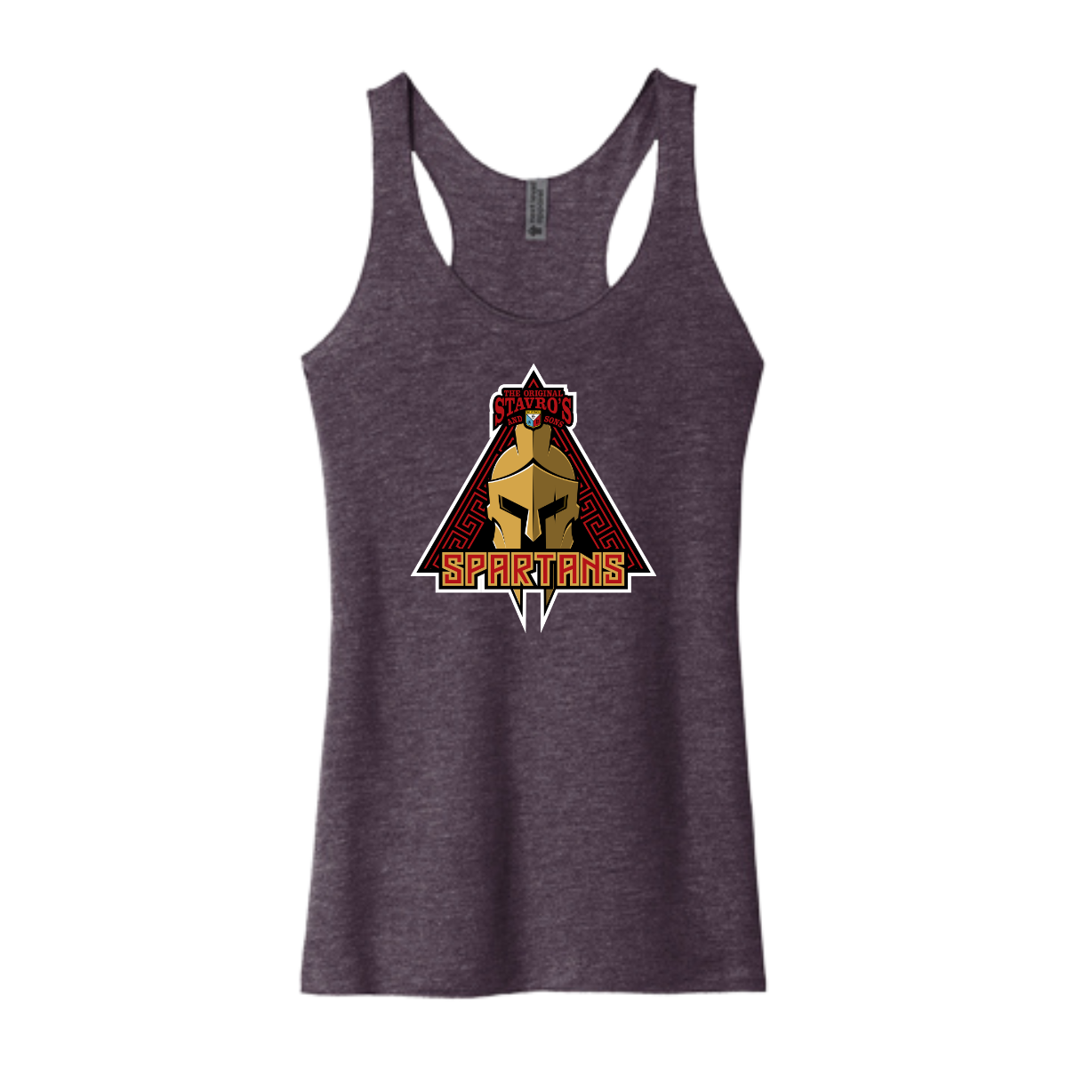 Women's Spartans Racerback Tank Top